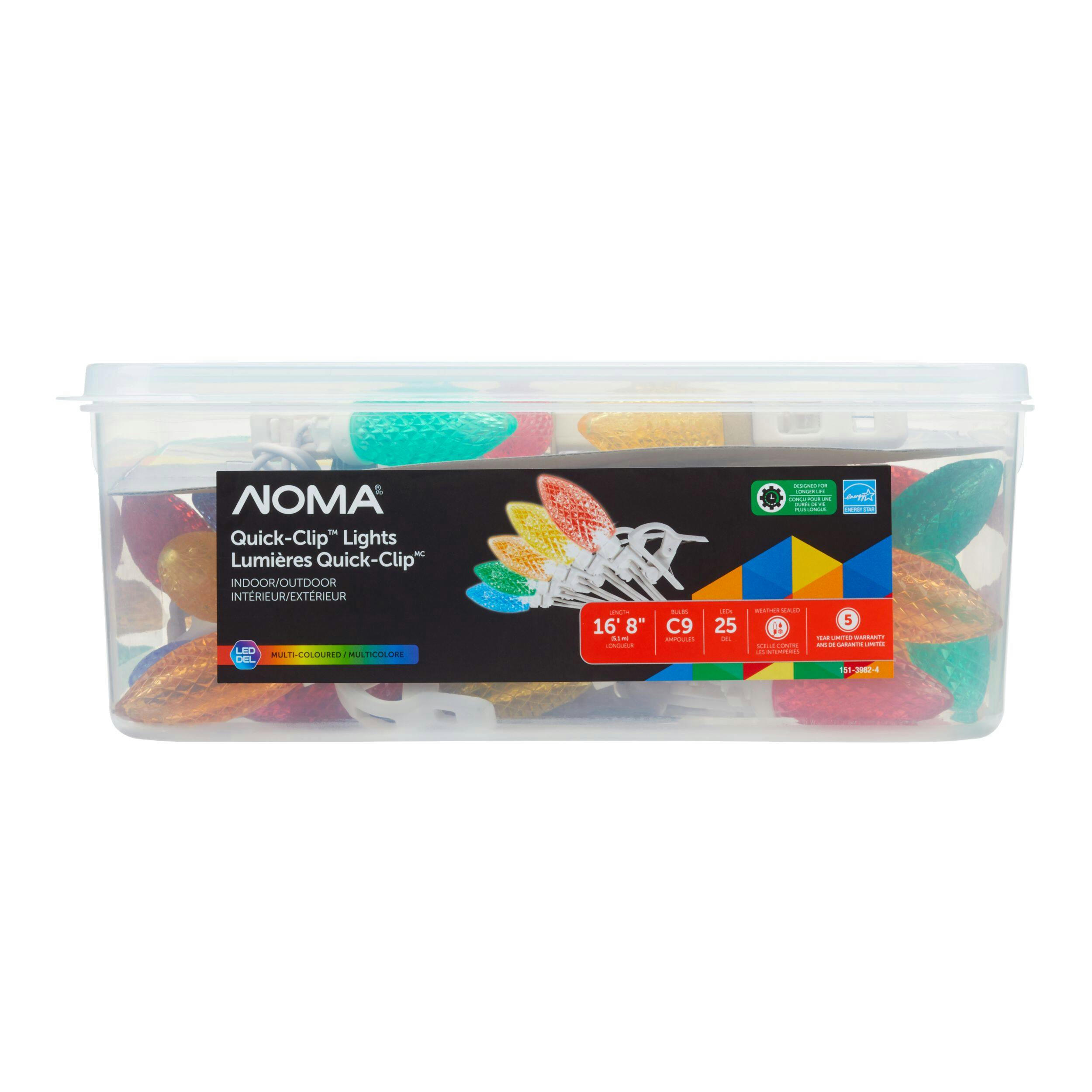 NOMA Quick-Clip 25 C9 LED Lts,ML