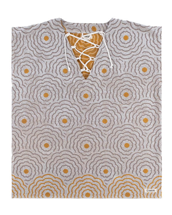 Flower Waves Cover Up - Womens