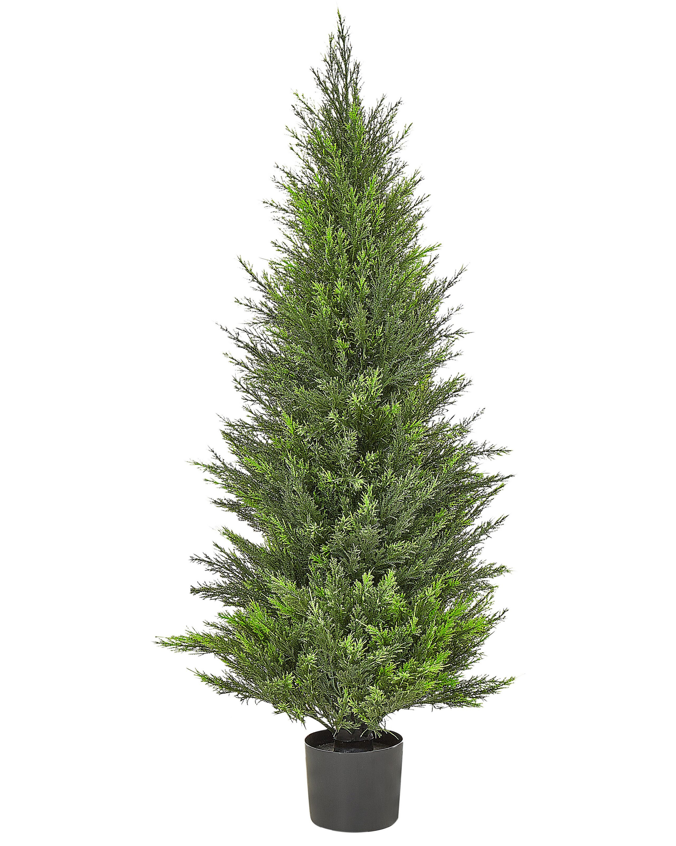 Sztuczna roślina w doniczce 120 cm cedr ozdobny