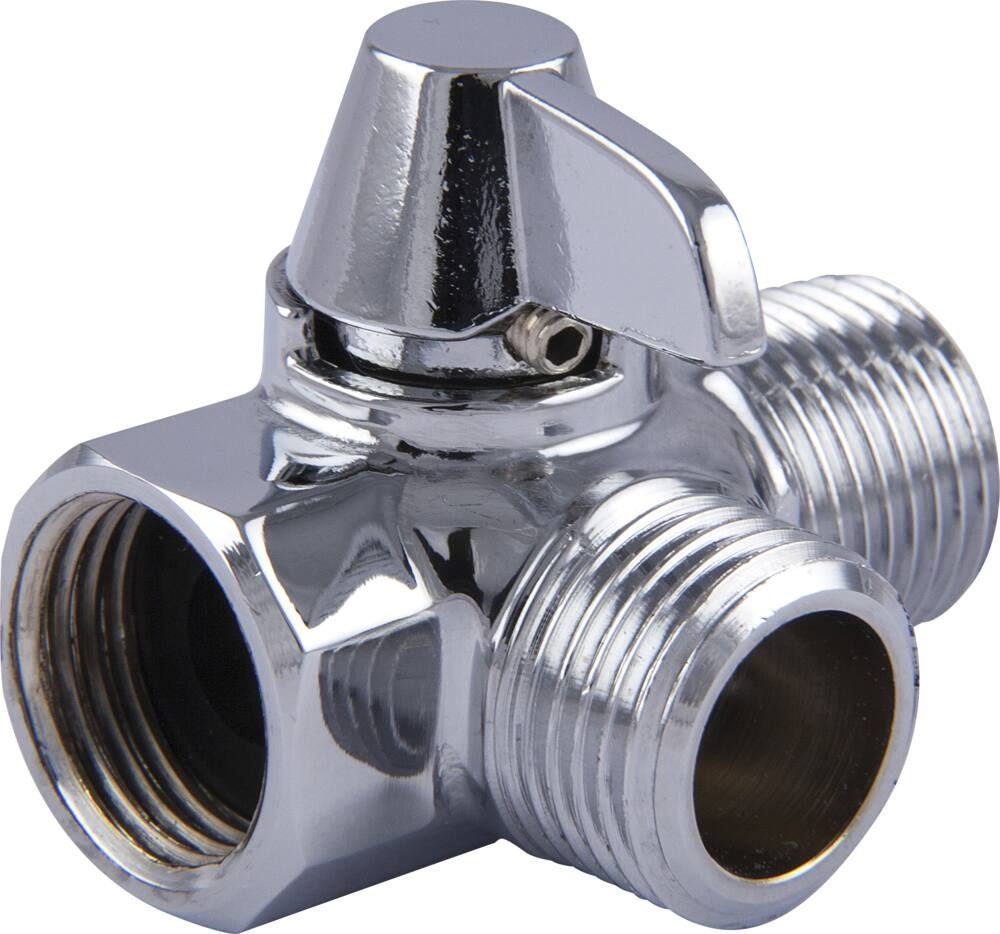 PlumbShop Personal Shower Diverter, Chrome