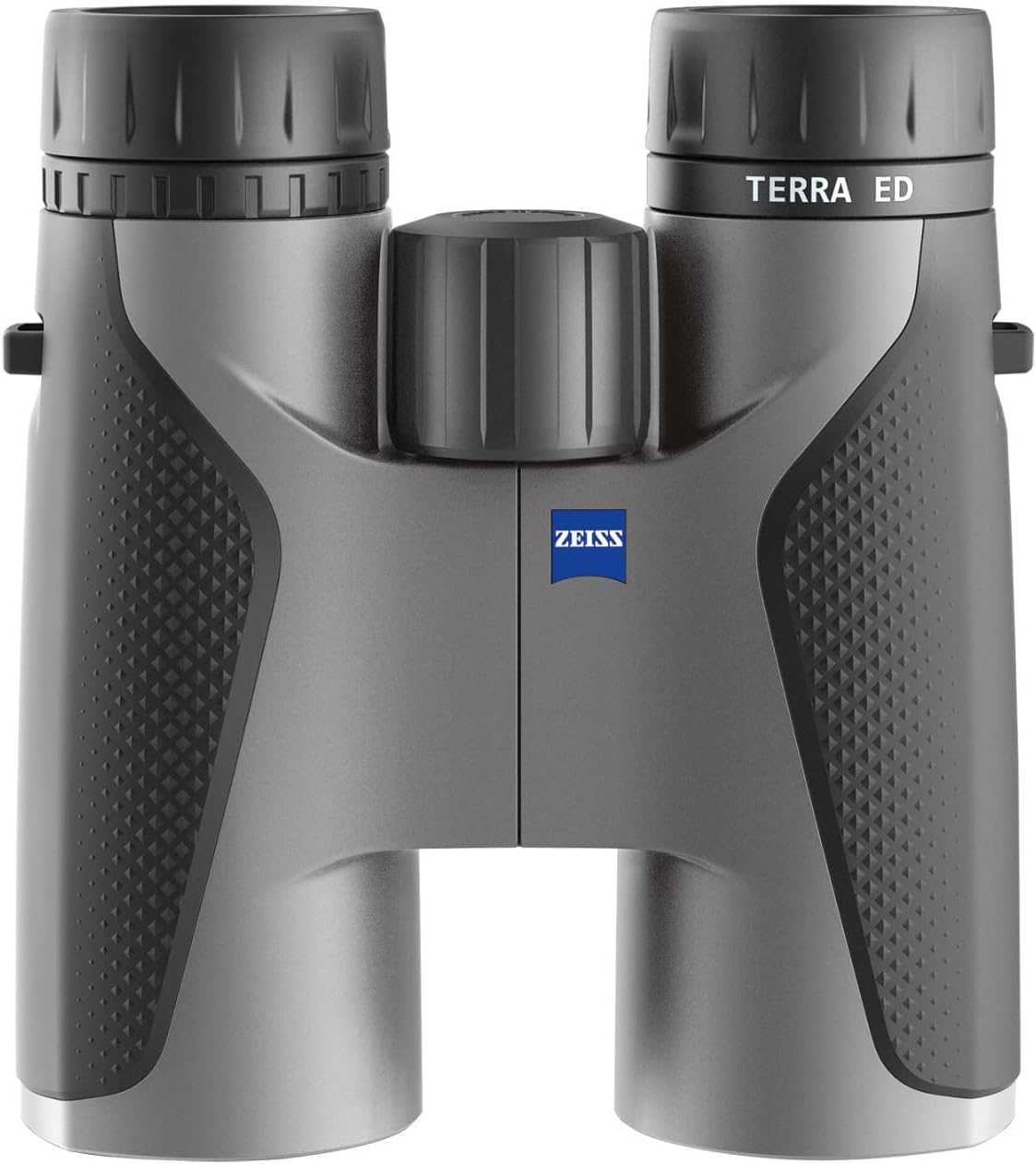 ZEISS Terra ED Binoculars 10x42 Waterproof  and Fast Focusing with Coated Glass for Optimal Clarity in All Weather Conditions for Bird Watching  Hunting  Sightseeing  Grey