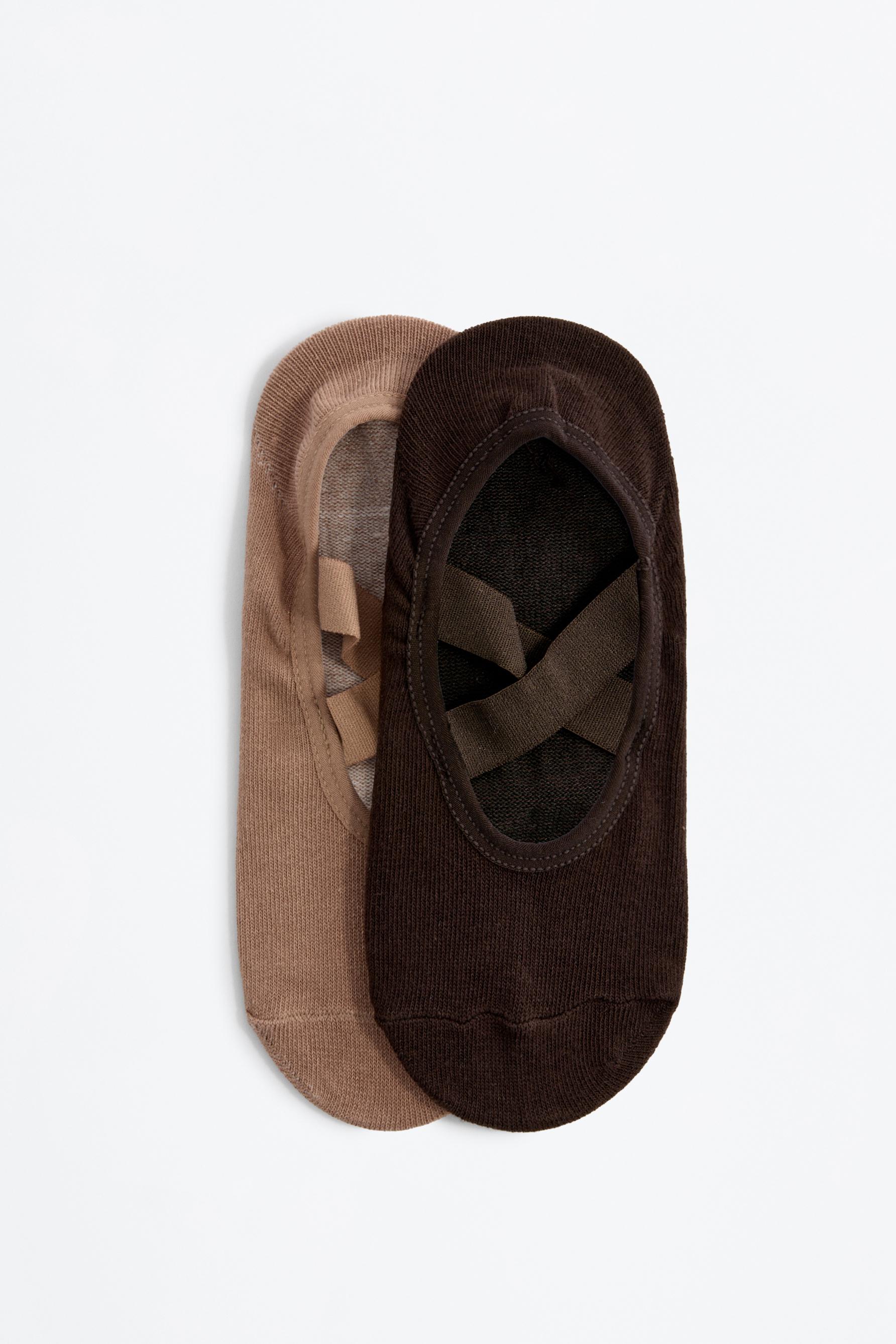 Calcetines invisibles yoga (Pack 2)