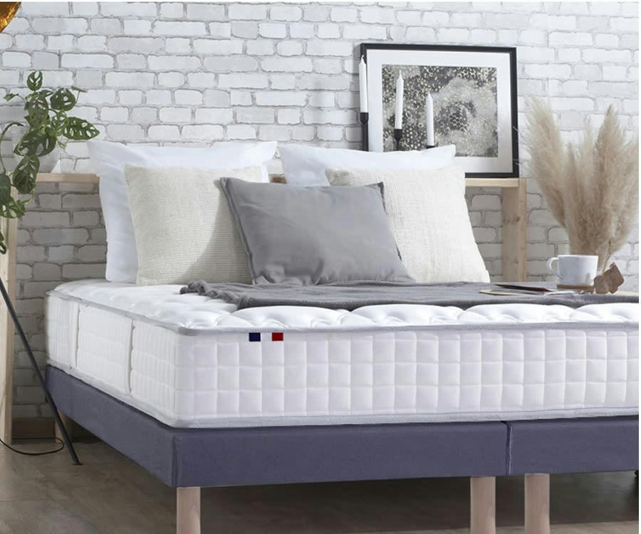 POLYLATEX - Matelas eco conçu Polylatex recyclé très ferme 80 kg 160x200