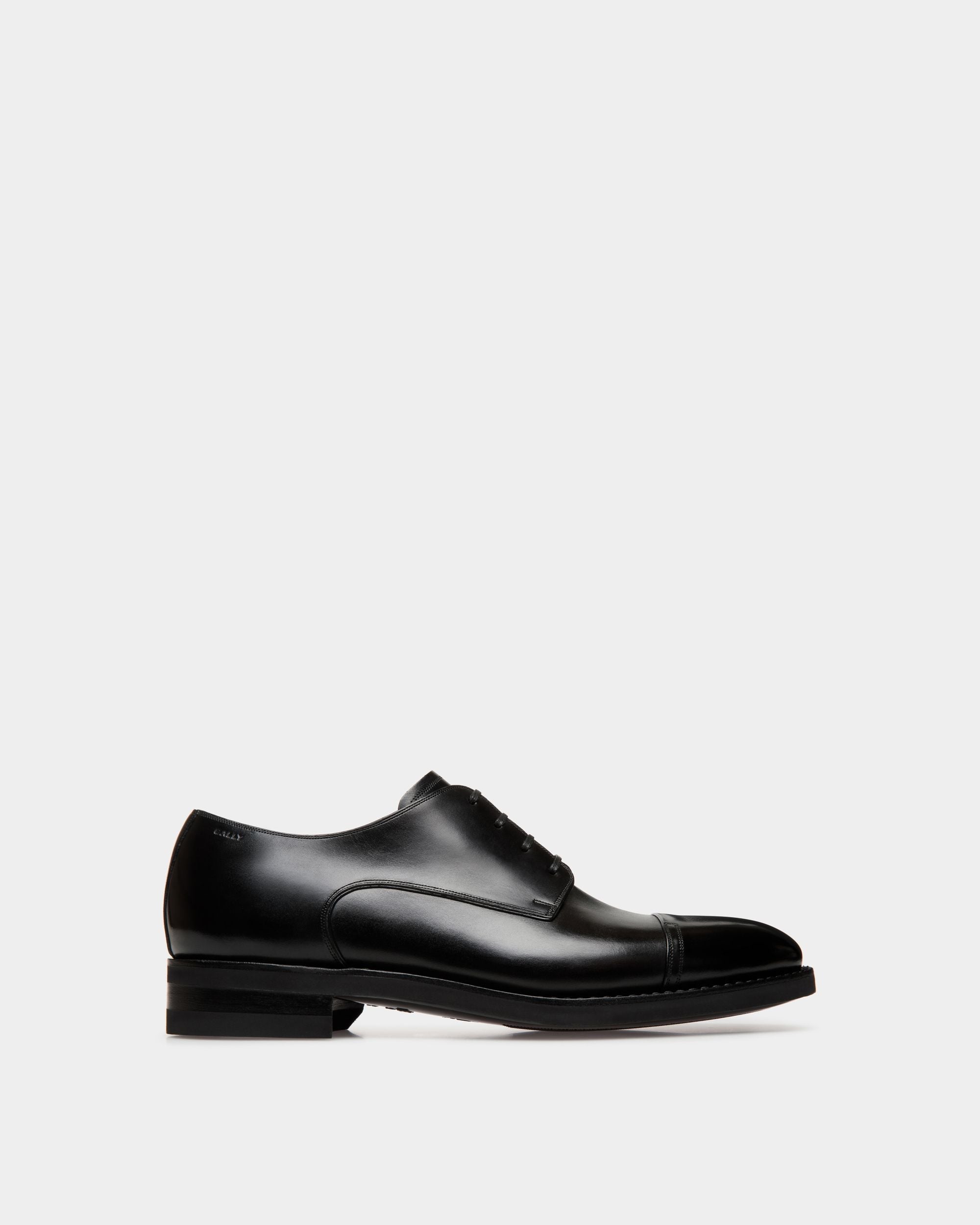 Scribe Un Derby-Schuh Aus Leder In Schwarz