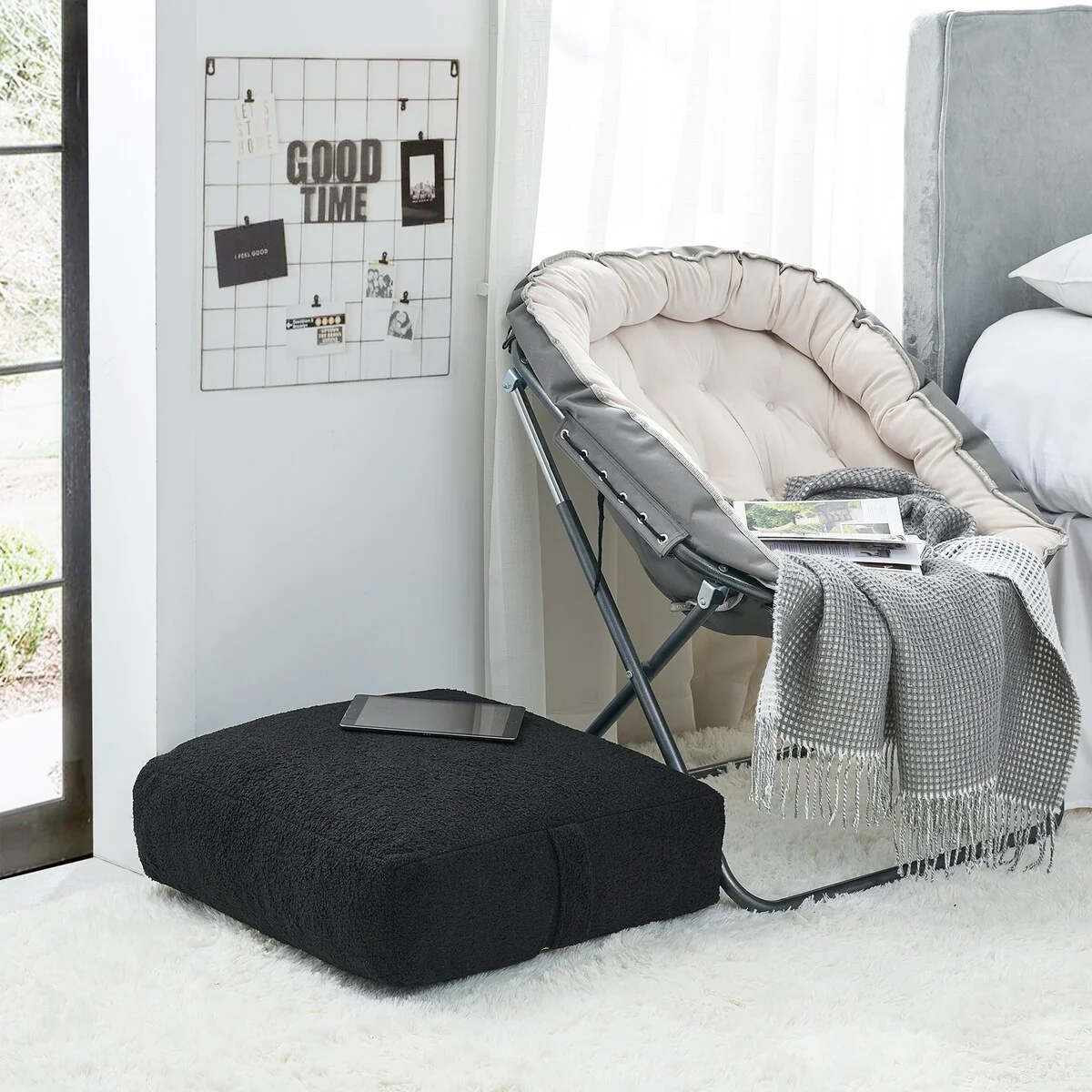 Rainha® Cozy Square Floor Pillow by DormCo