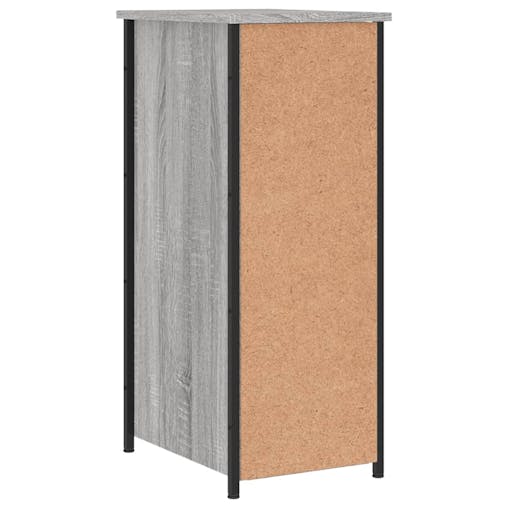 NNEVL Bedside Cabinets 2 pcs Grey Sonoma 32x42x80 cm Engineered Wood