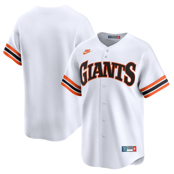 San Francisco Giants Nike Throwback Cooperstown Collection Limited Jersey - White