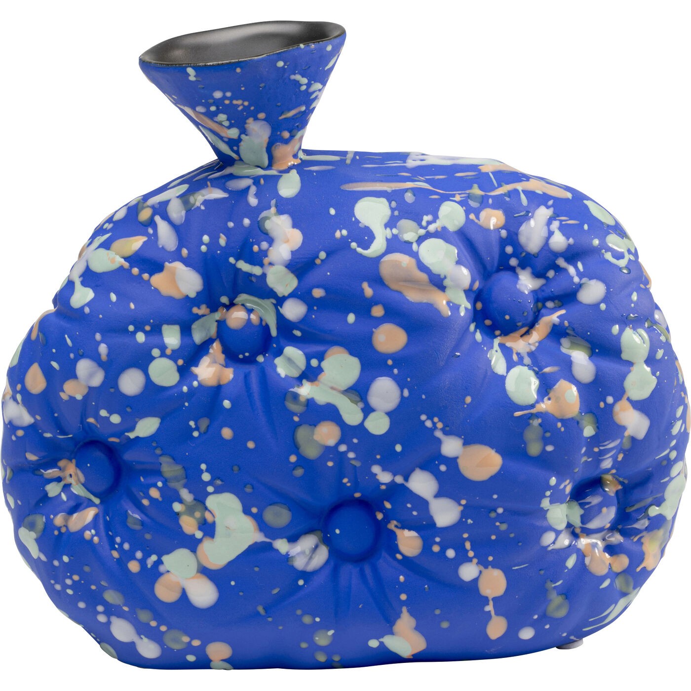 Kare Design Vaas Blob blauw 22cm