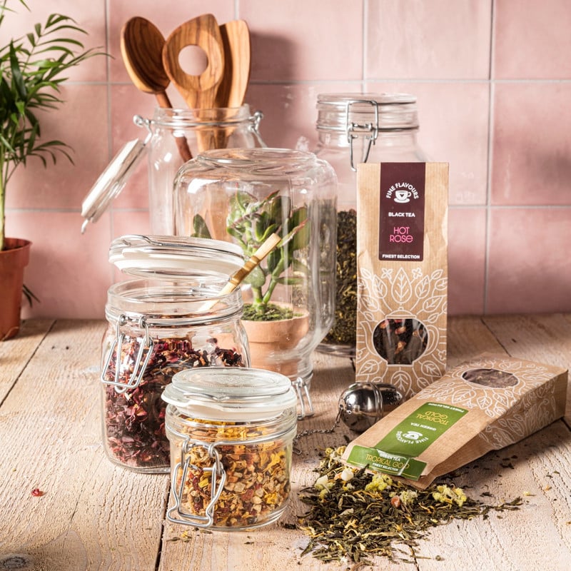 Voorraadpot Fido met klemdeksel - 1.5 liter