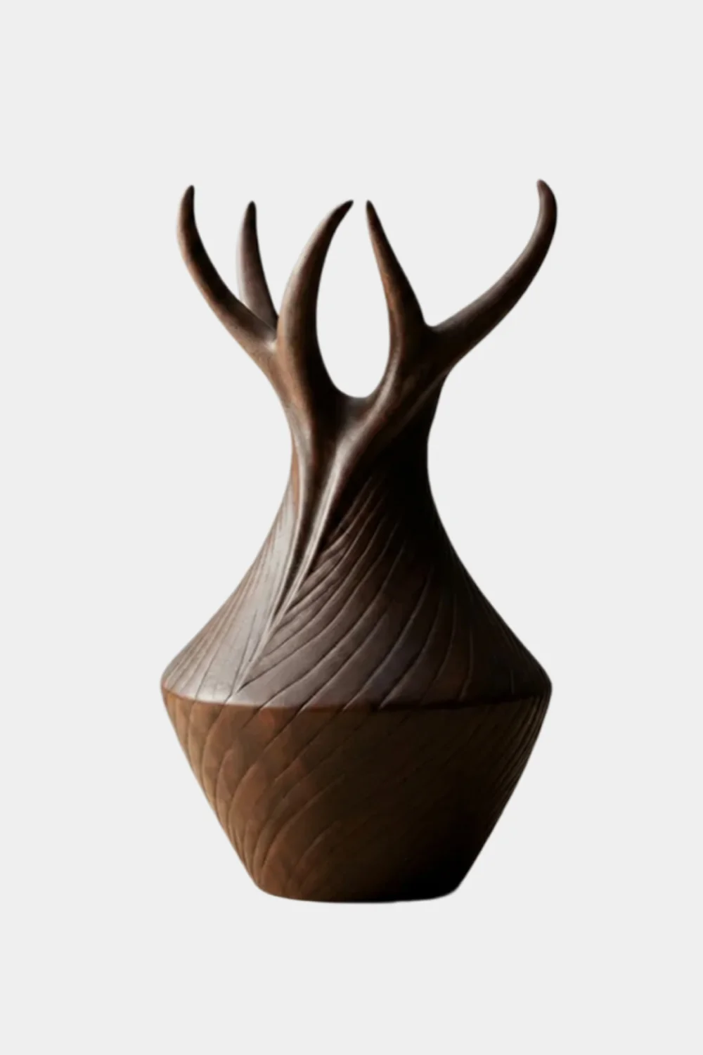 Vase Wood Sculpture #VW128