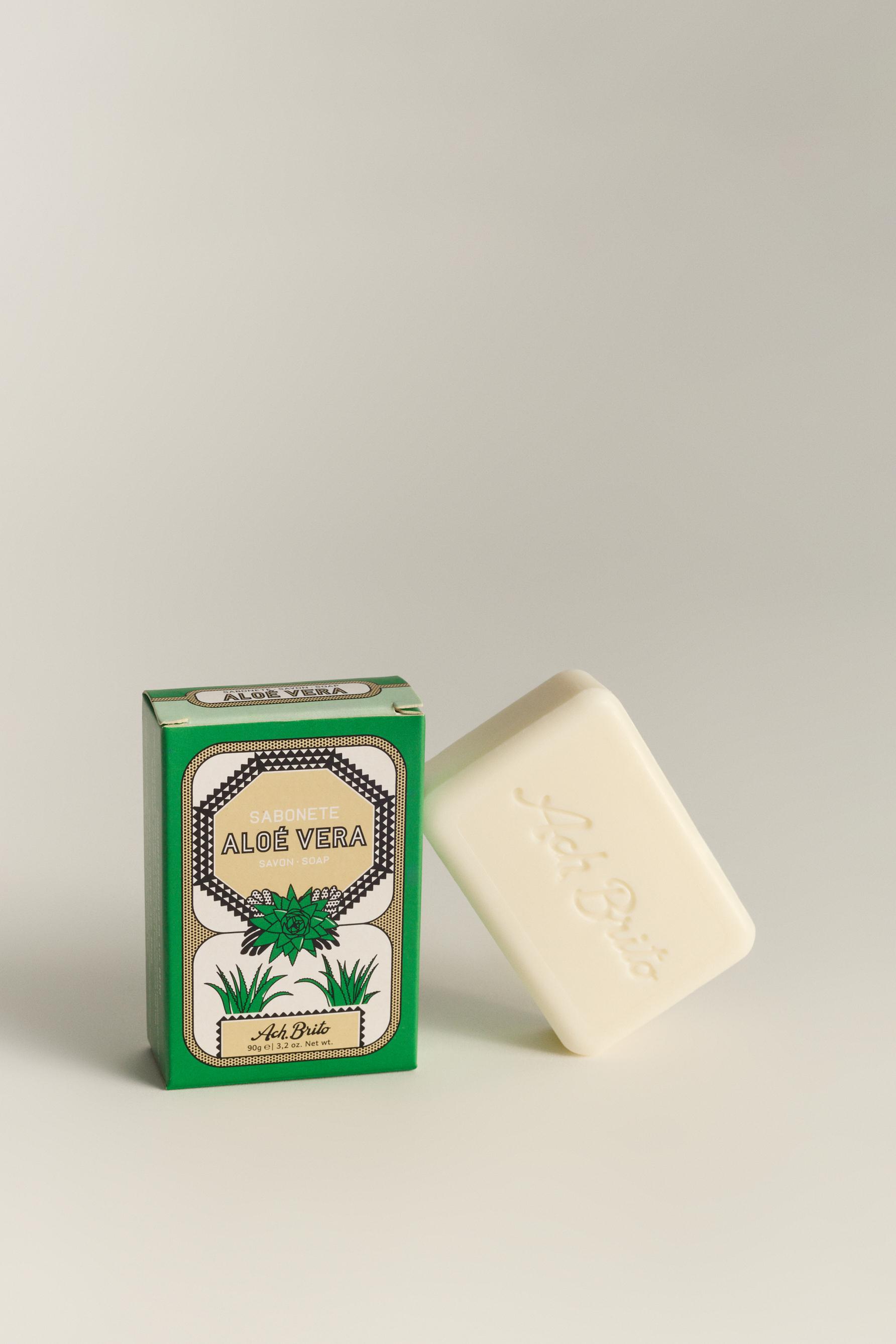 Jabón de Aloe Vera 90 g Ach. Brito
