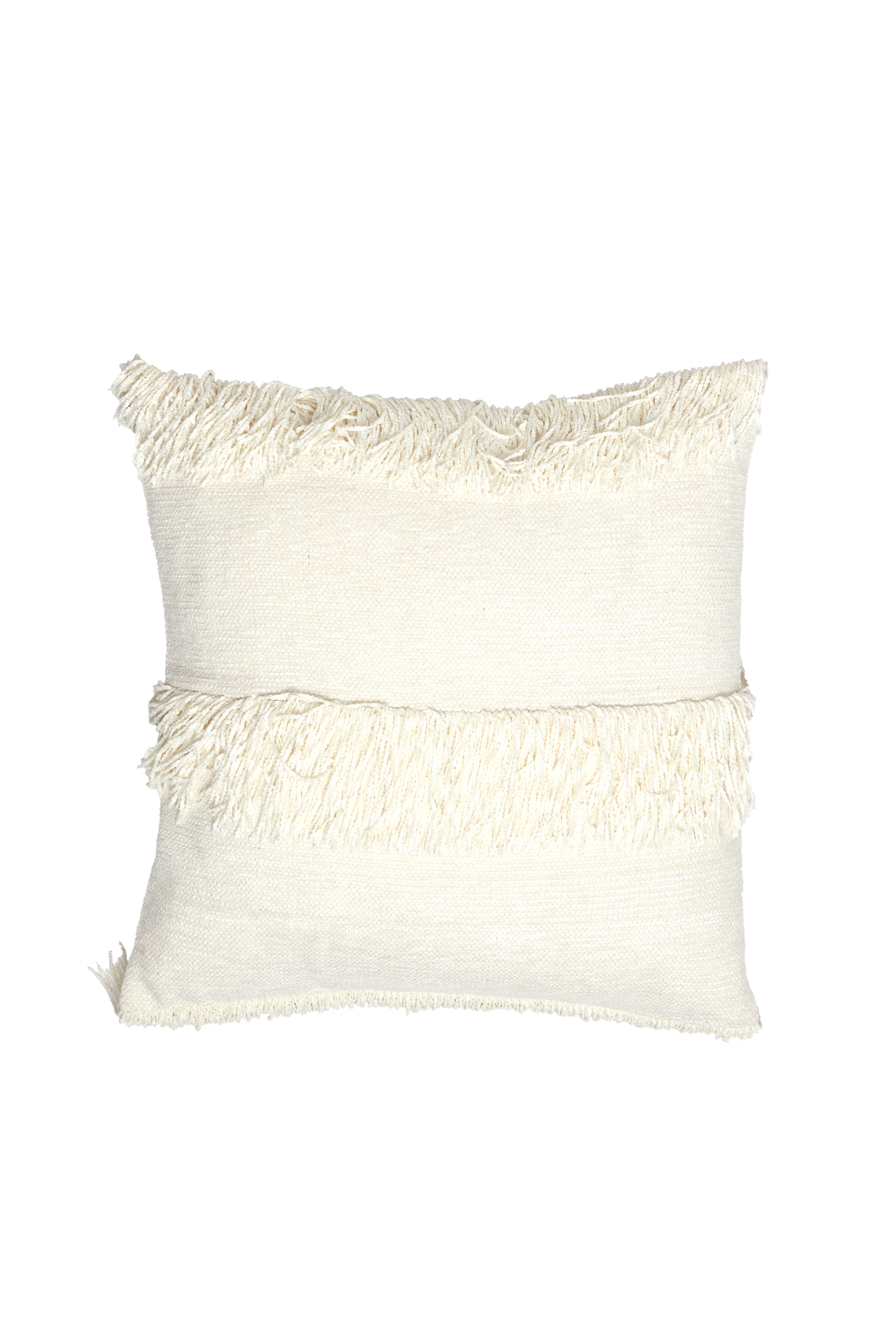 Light & Living kussen LUANI - 45x45cm - wit