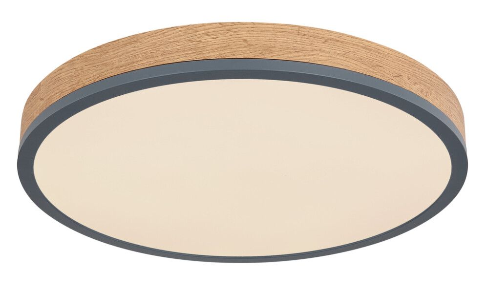 TAKLAMPE GLOBO DORO GRAPHITE Ø450X85MM