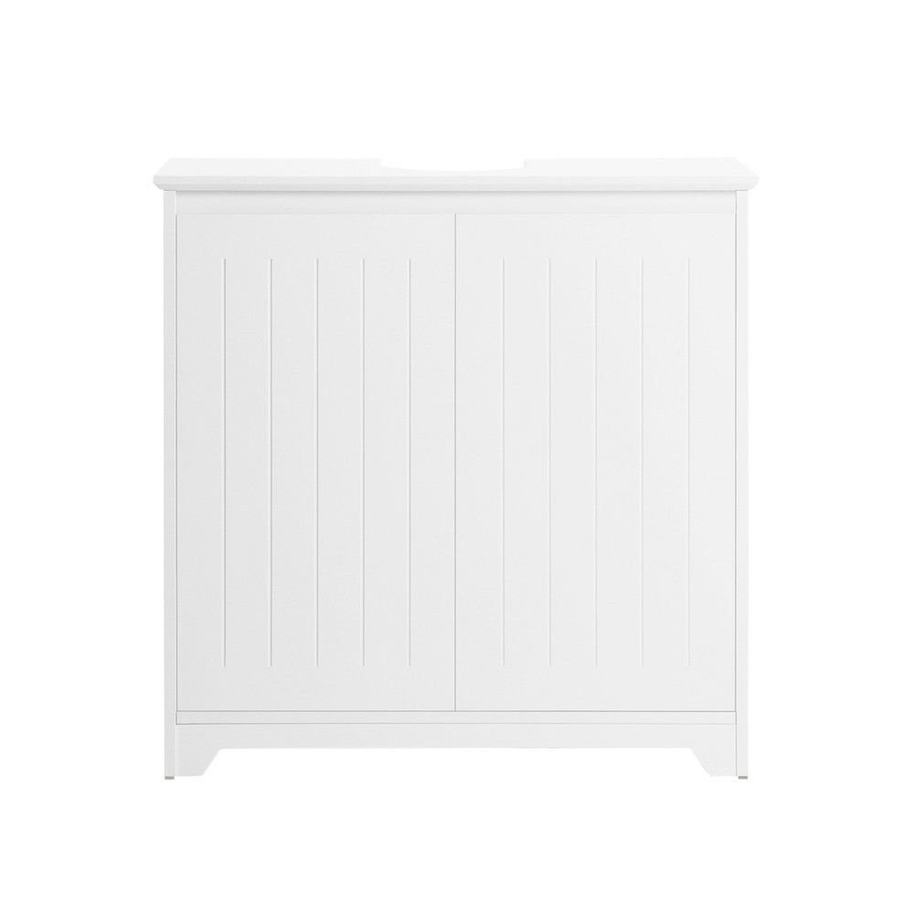 SoBuy Szafka pod umywalkę Biały 60x30x60cm Nowoczesny BZR108-W