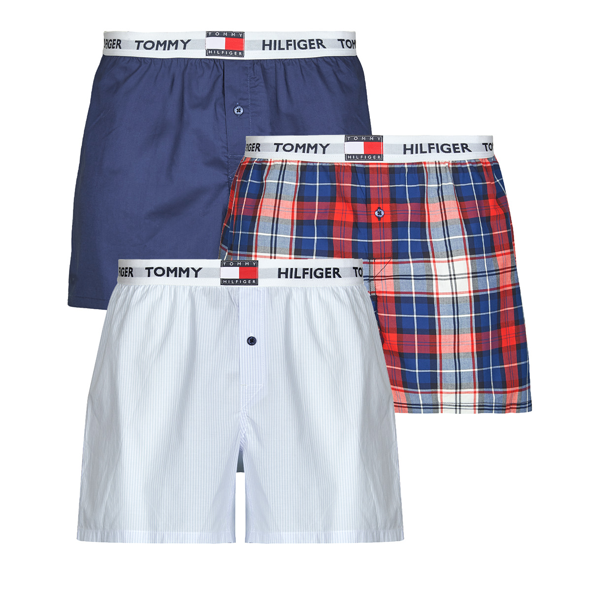 Tommy Hilfiger - WOVEN BOXER ELAS WB X3 - Multicolour