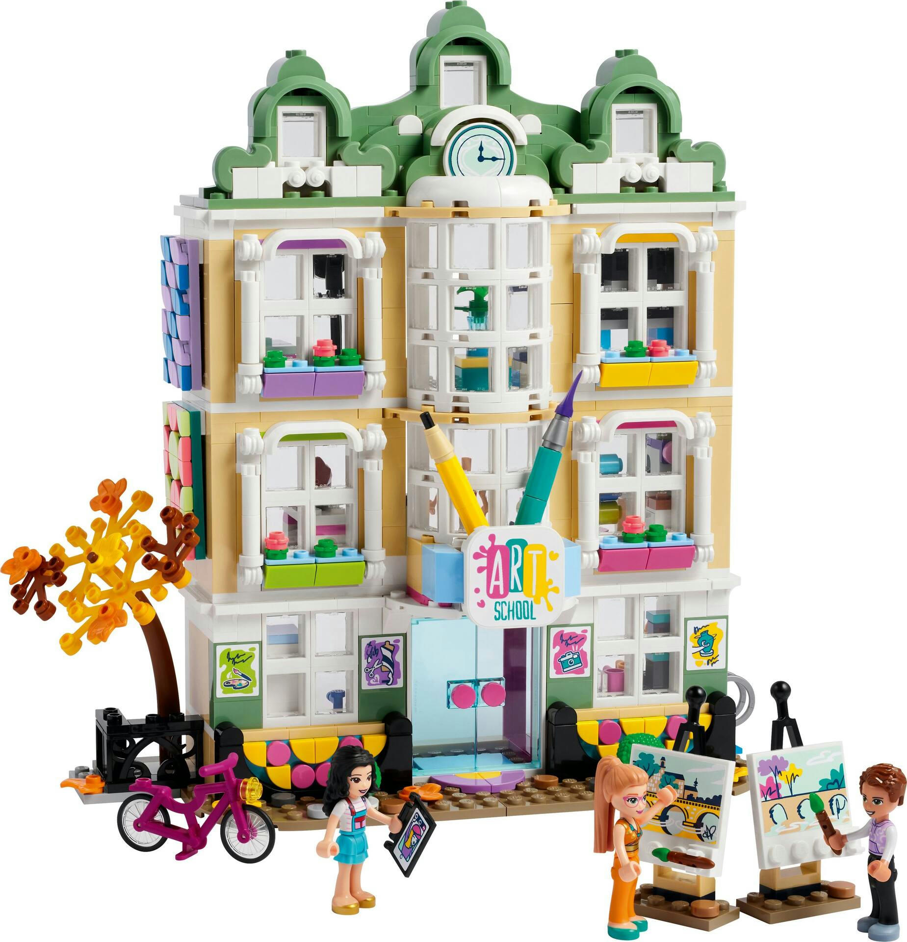 LEGO® 41711 Friends Emma’s Art School Toy Set, Ages 8+
