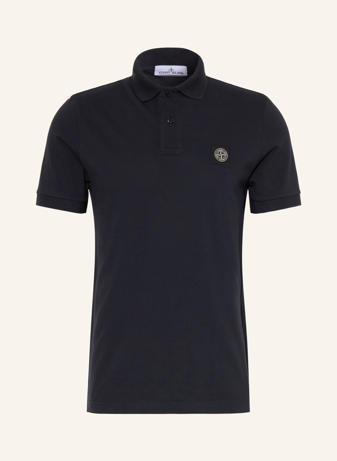 STONE ISLAND Piqué-Poloshirt Slim Fit