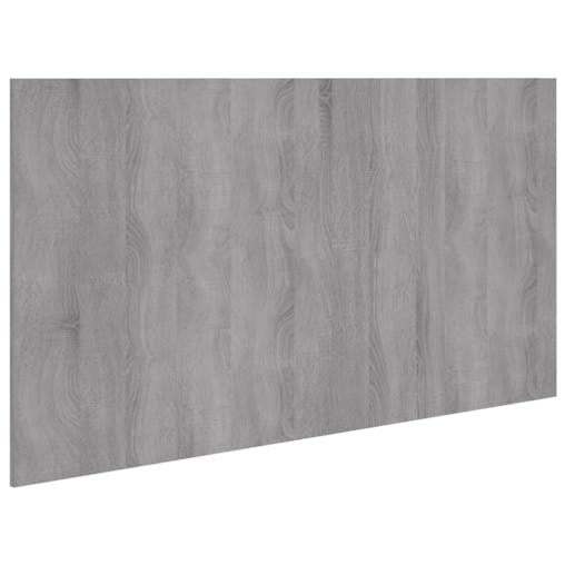 NNEVL Bed Headboard Grey Sonoma 160x1.5x80 cm Engineered Wood