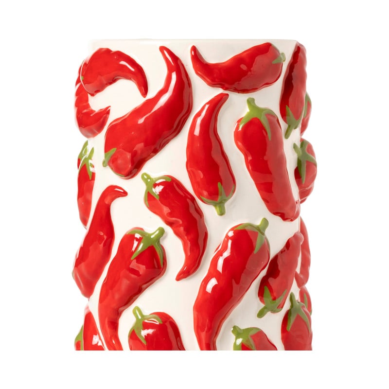 Keukengerei pot peper - rood - &Oslash;11.5x20 cm