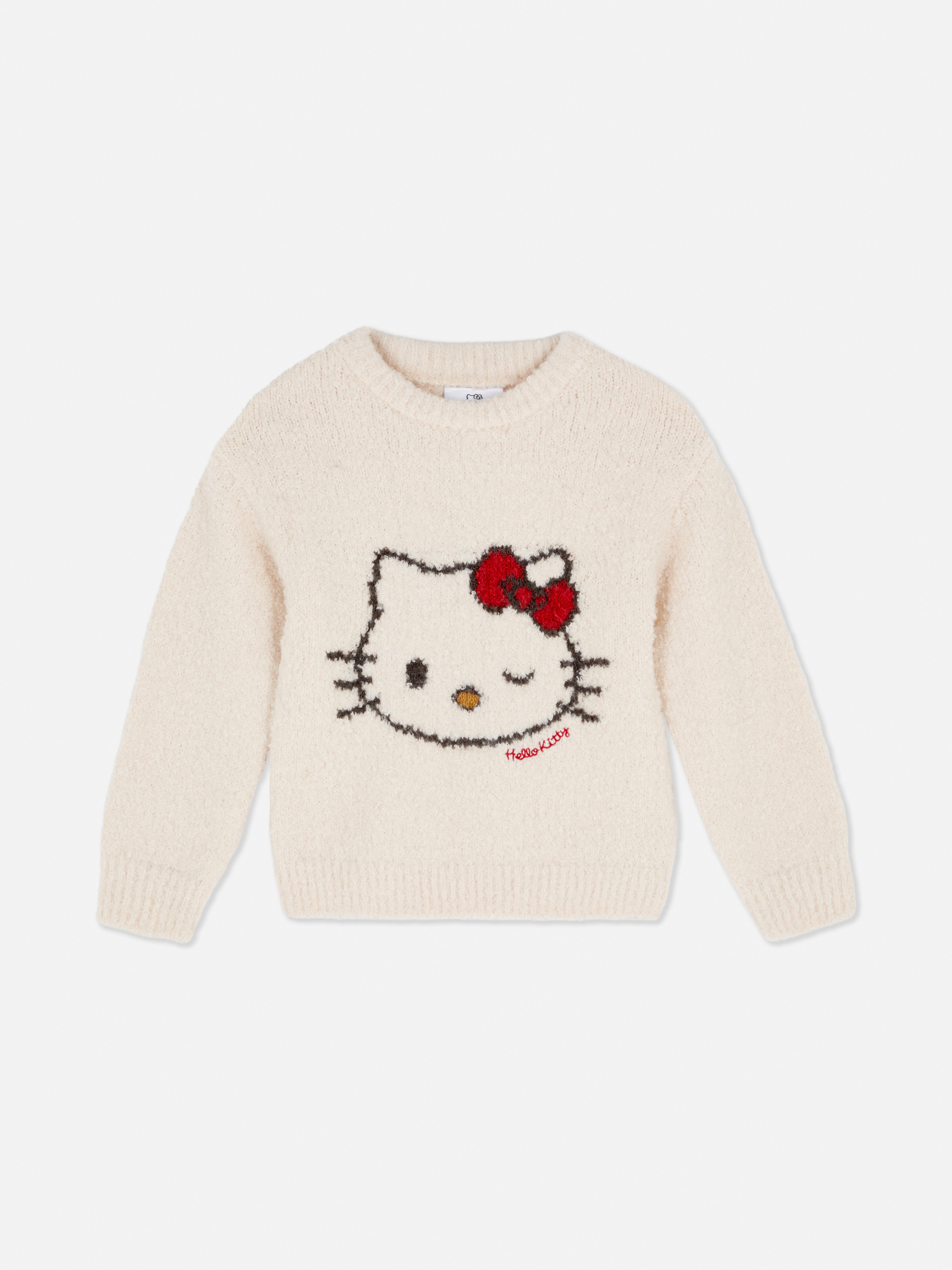 1.5-8yrs | Hello Kitty Bouclé Sweater