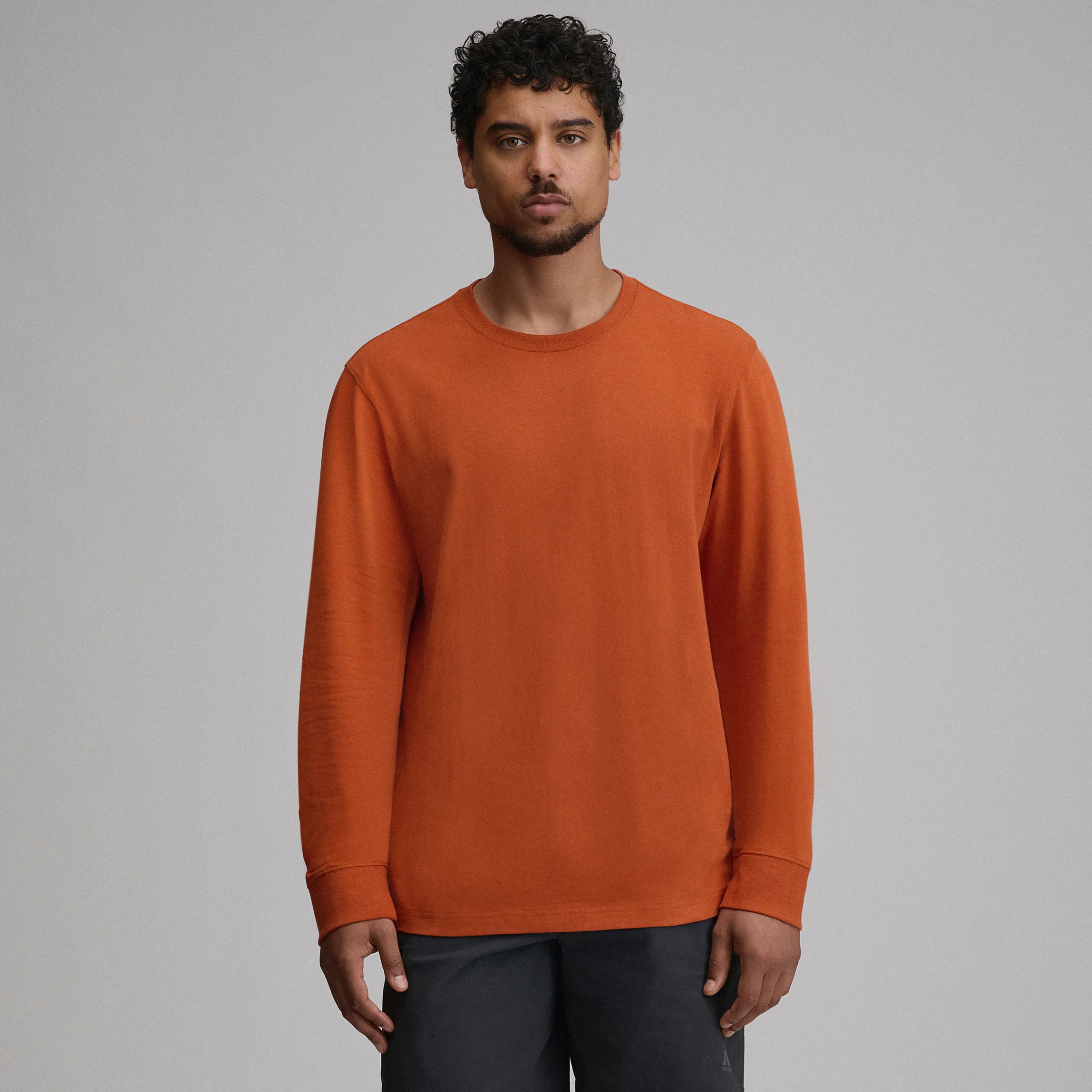 Men's Legend Wash 100% Cotton Long-Sleeve Classic T-Shirt