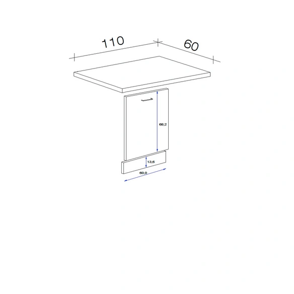 Geschirrspüler-Paket »Avila«, (BxHxT): 60 x 85 x 60 cm, weiß