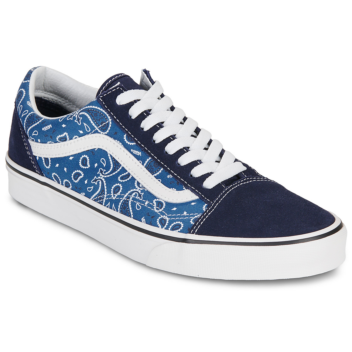 Vans - Old skool NVY -  PAISLEY NAVY - Marine