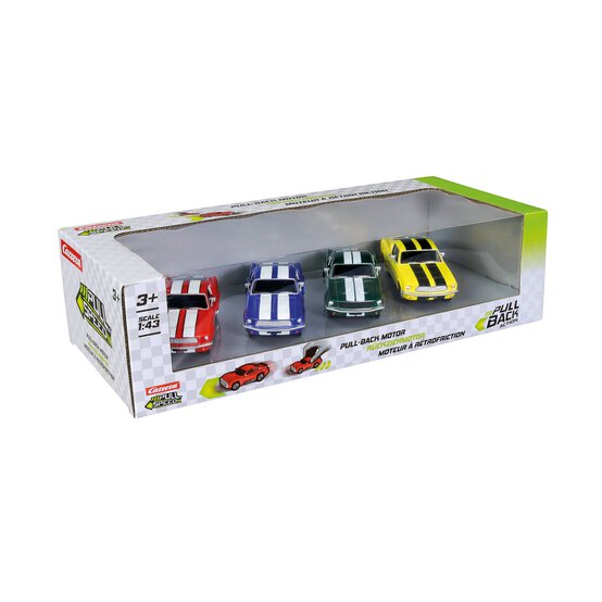 Carrera Pull Speed Mustang 67 4 Pack