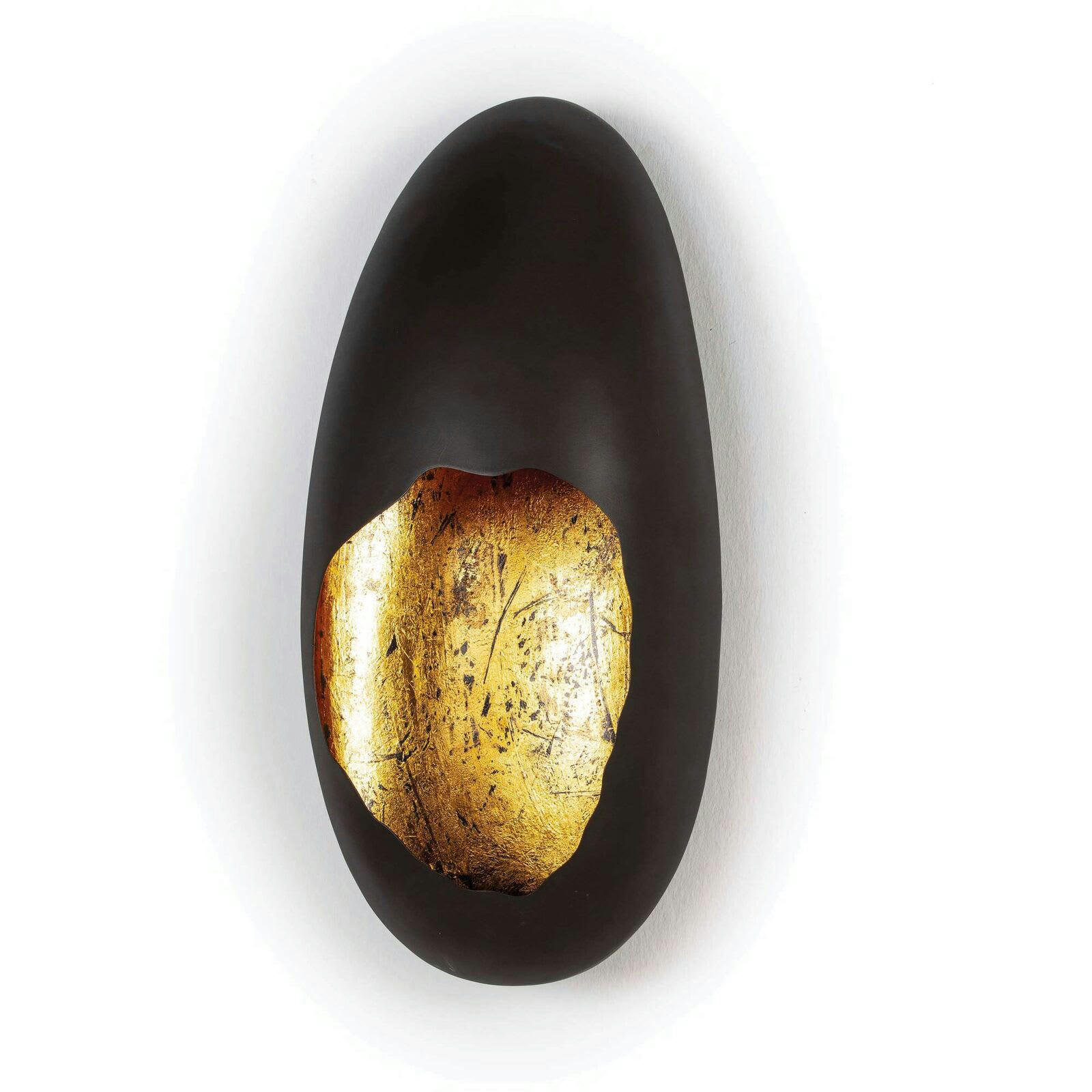 IGRIES - Applique Métal Noir 24x15x51 cm