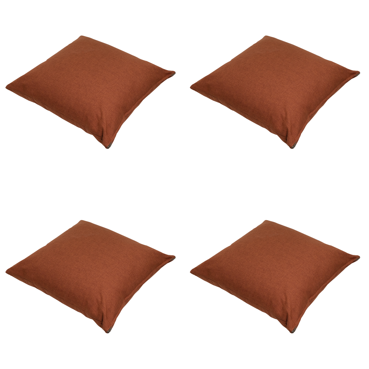 Madison sierkussen Best deal - rood - 60x60x10cm - set van 4