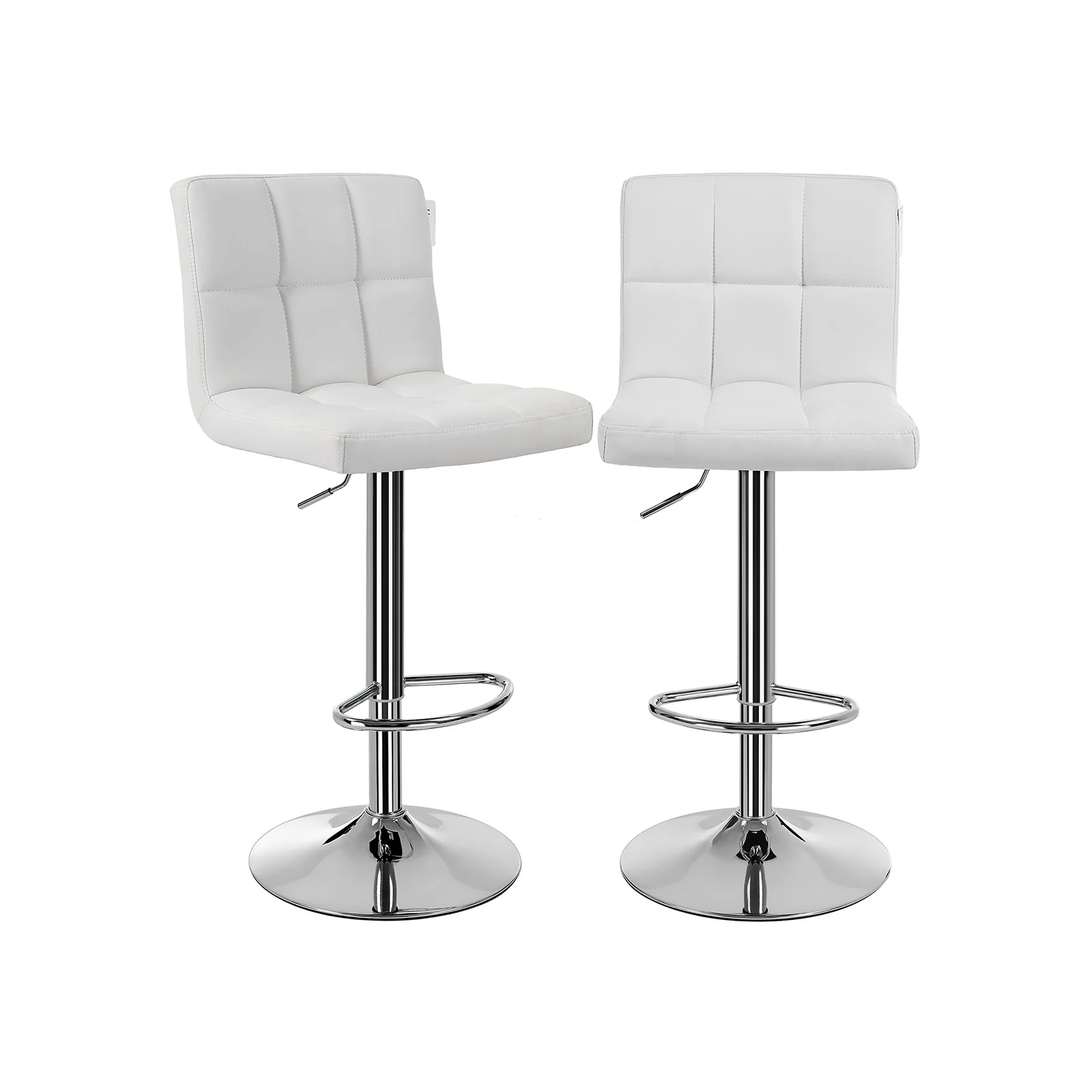 Tabourets de bar en PU (Lot de 2)