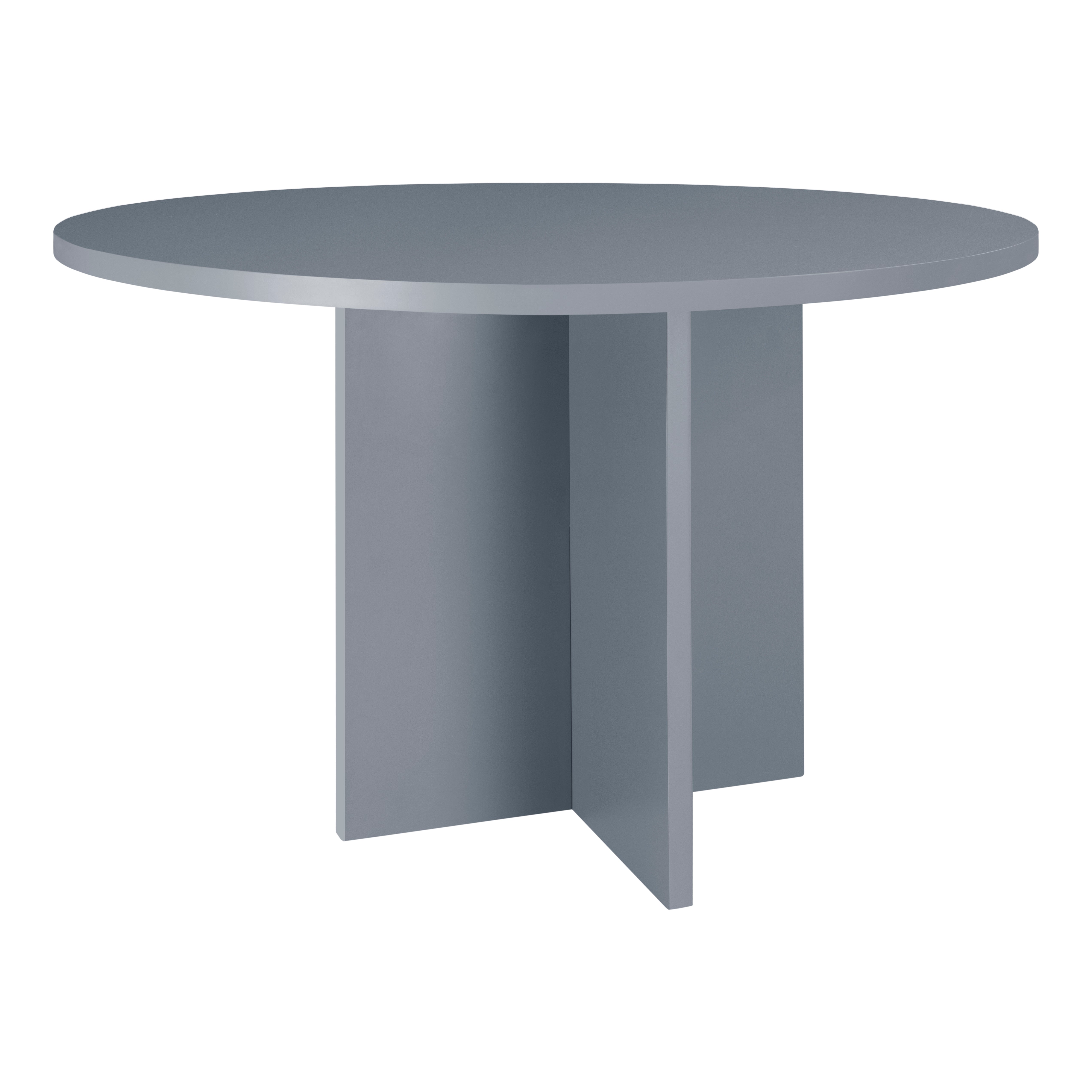 Really Nice Things - eettafel Mathilda - MDF -rond - 120cm - grijs