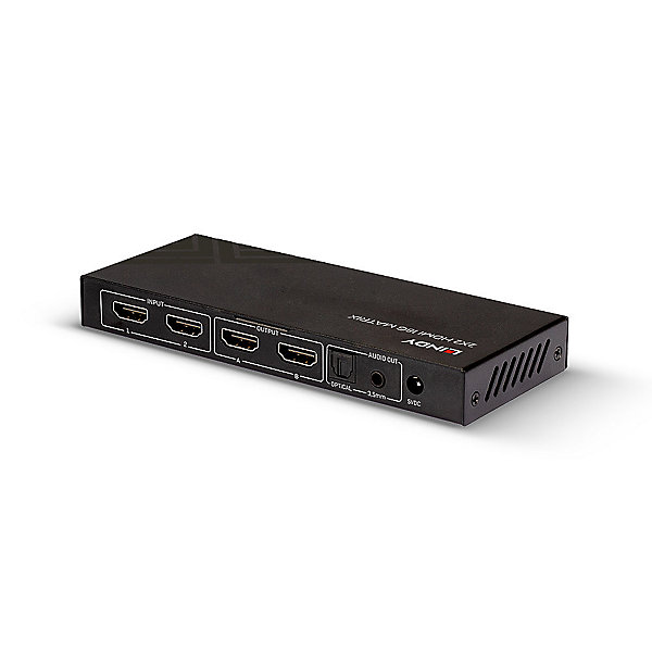 Matrice HDMI 2 entrées 2 sorties 4K60 LINDY
