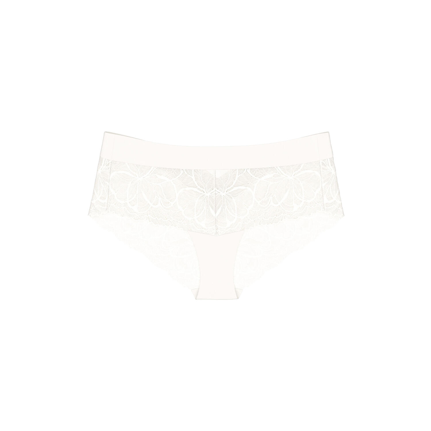Body Make-Up Illusion Lace Shorty, ecru white
