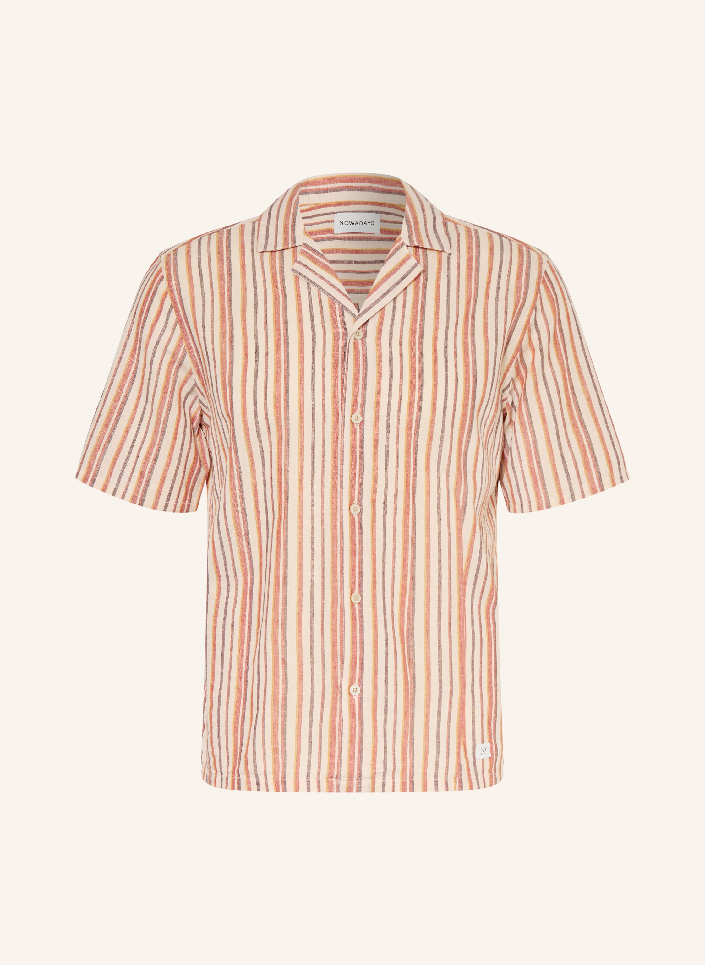 NOWADAYS Kurzarm-Hemd Regular Fit