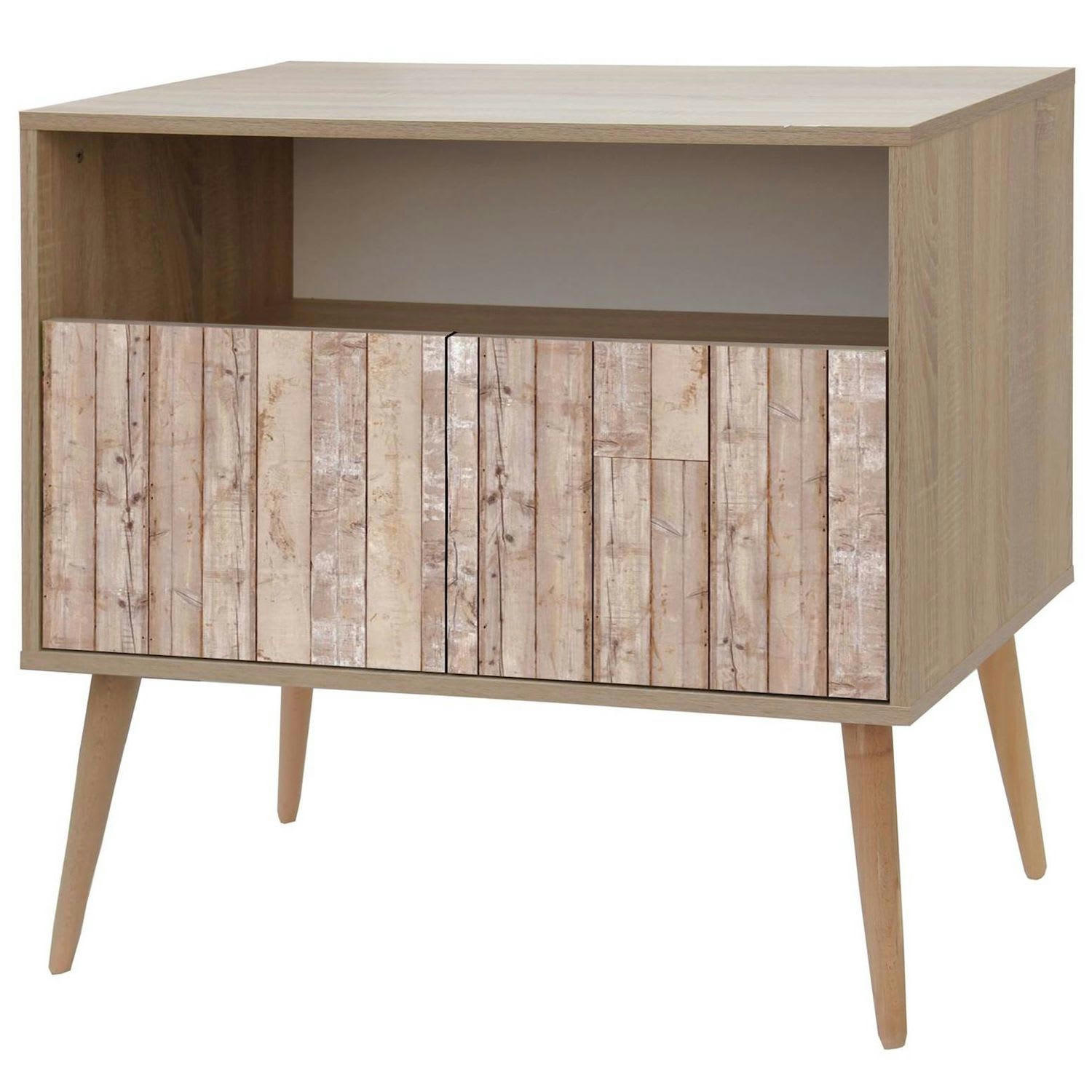 NATURAL - Console L. 90 x H. 86 cm marron
