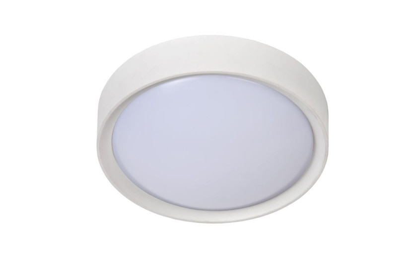 Plafonbiały okrągły 25cm LEX 1xE27x40W IP20 Lucide
