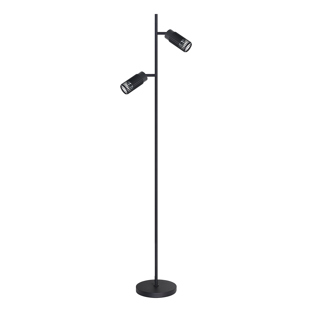 Vertical black lampa podłogowa 1xGU10