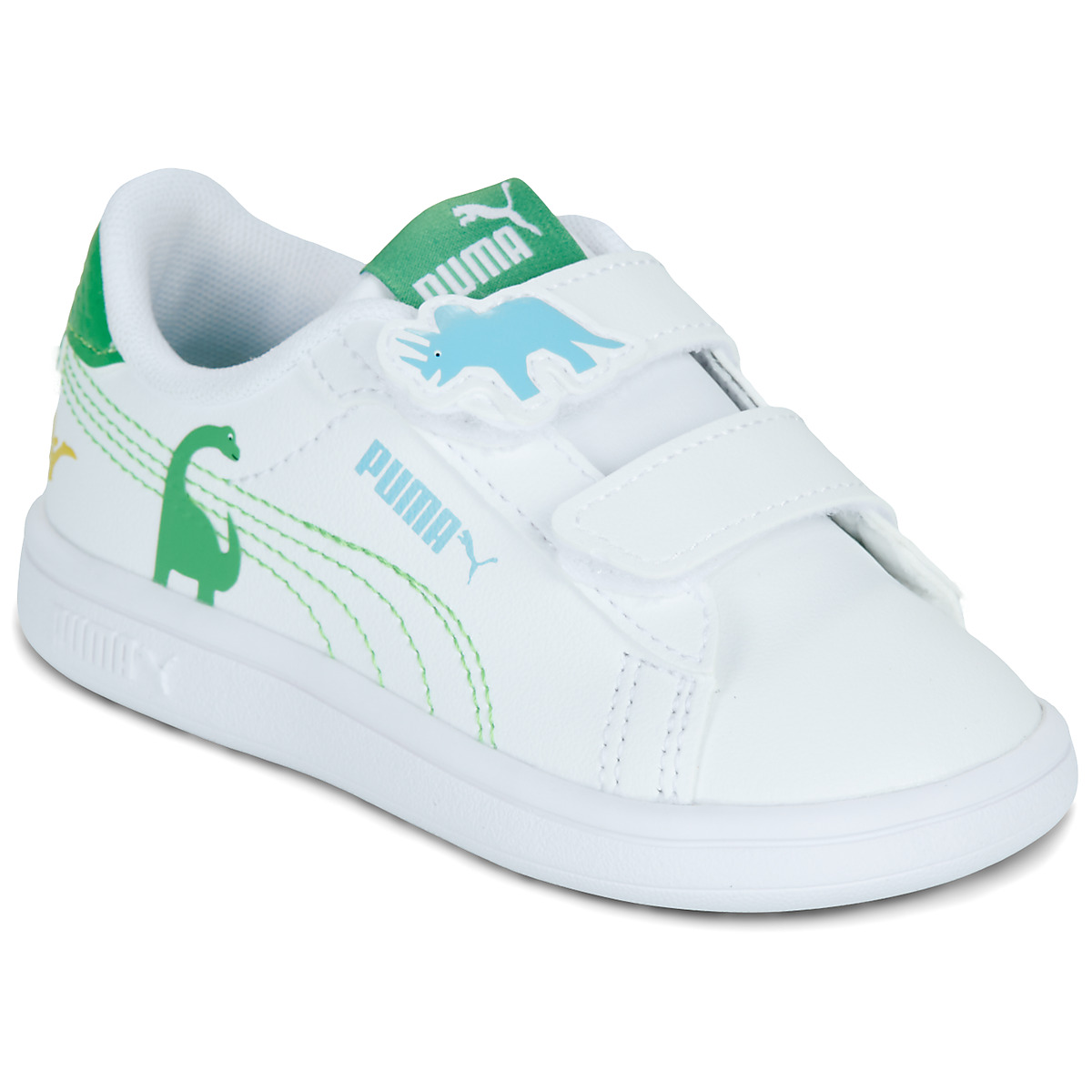 Puma - Puma Smash 3.0 Dino V Inf - White / Green