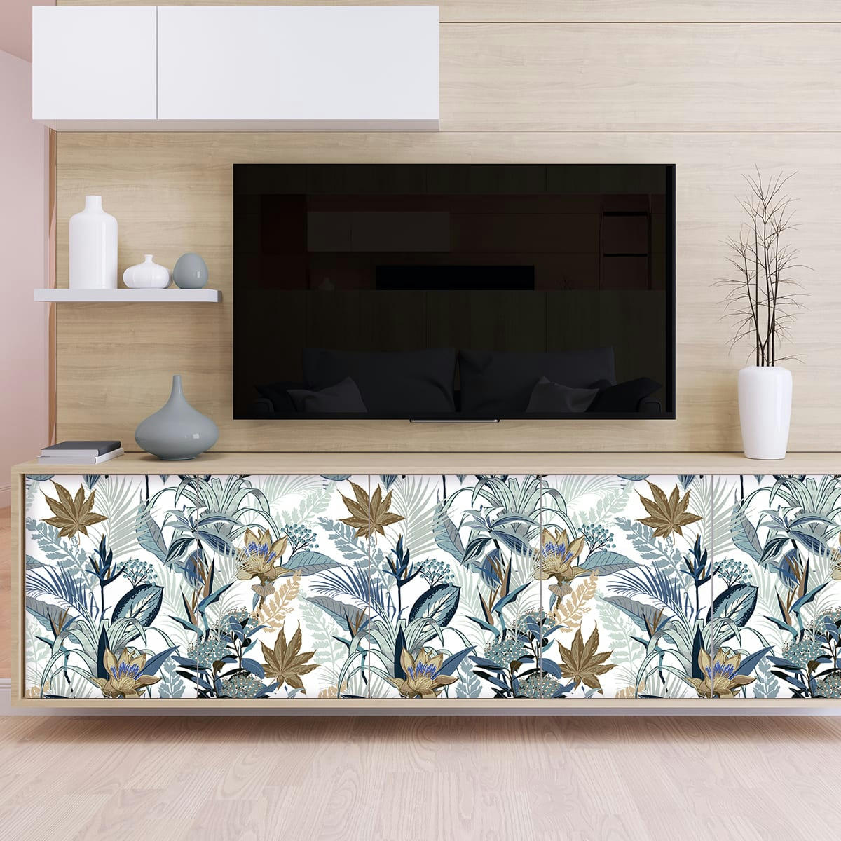 - Sticker meuble tropical guatire 40x60cm