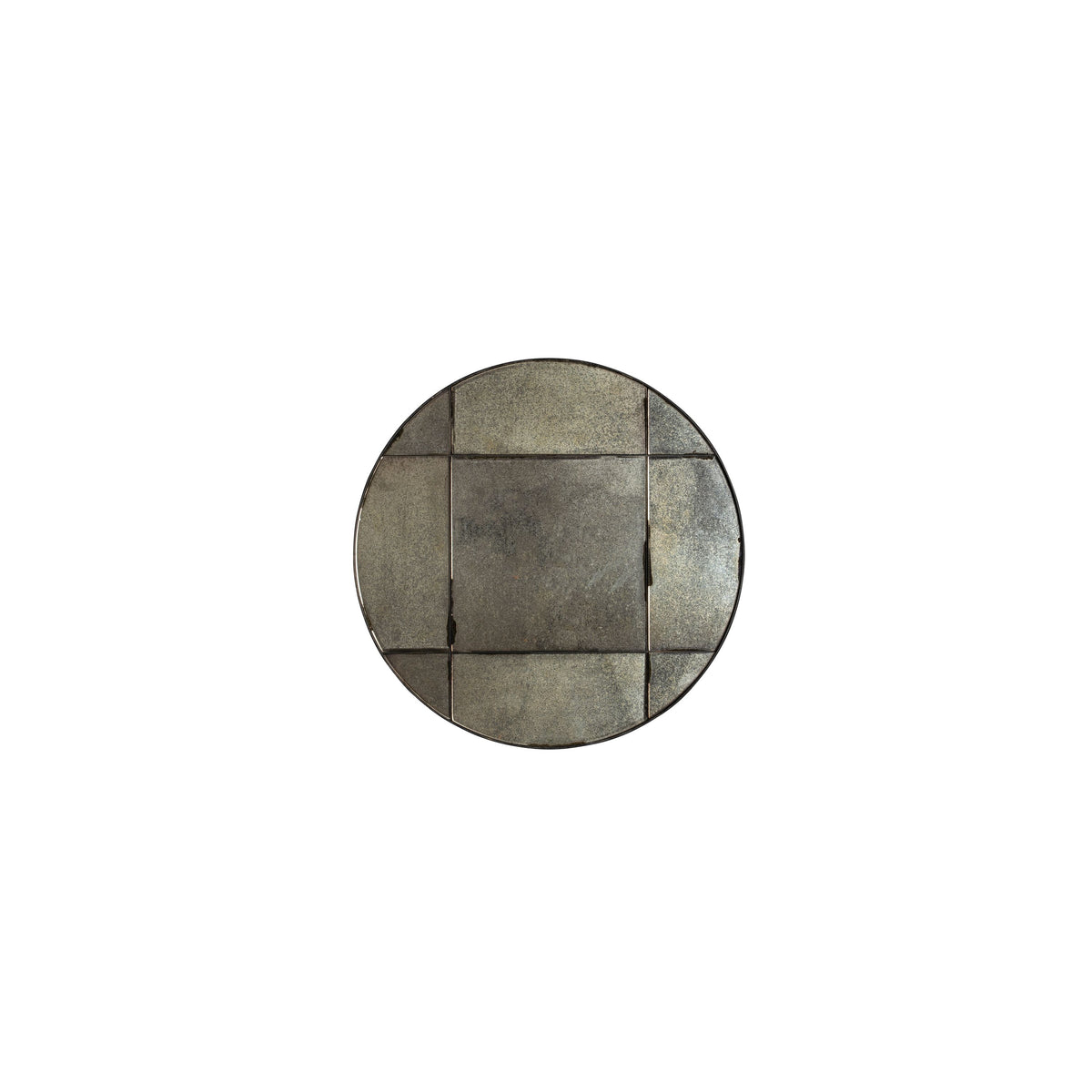 Dutchbone Mado Spiegel/ Wandspiegel Rond 40x40 cm (S) - Zwart