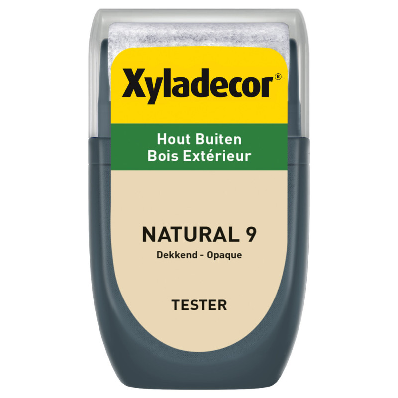 Testeur lasure pour bois opaque natural 9 0,03 L XYLADECOR