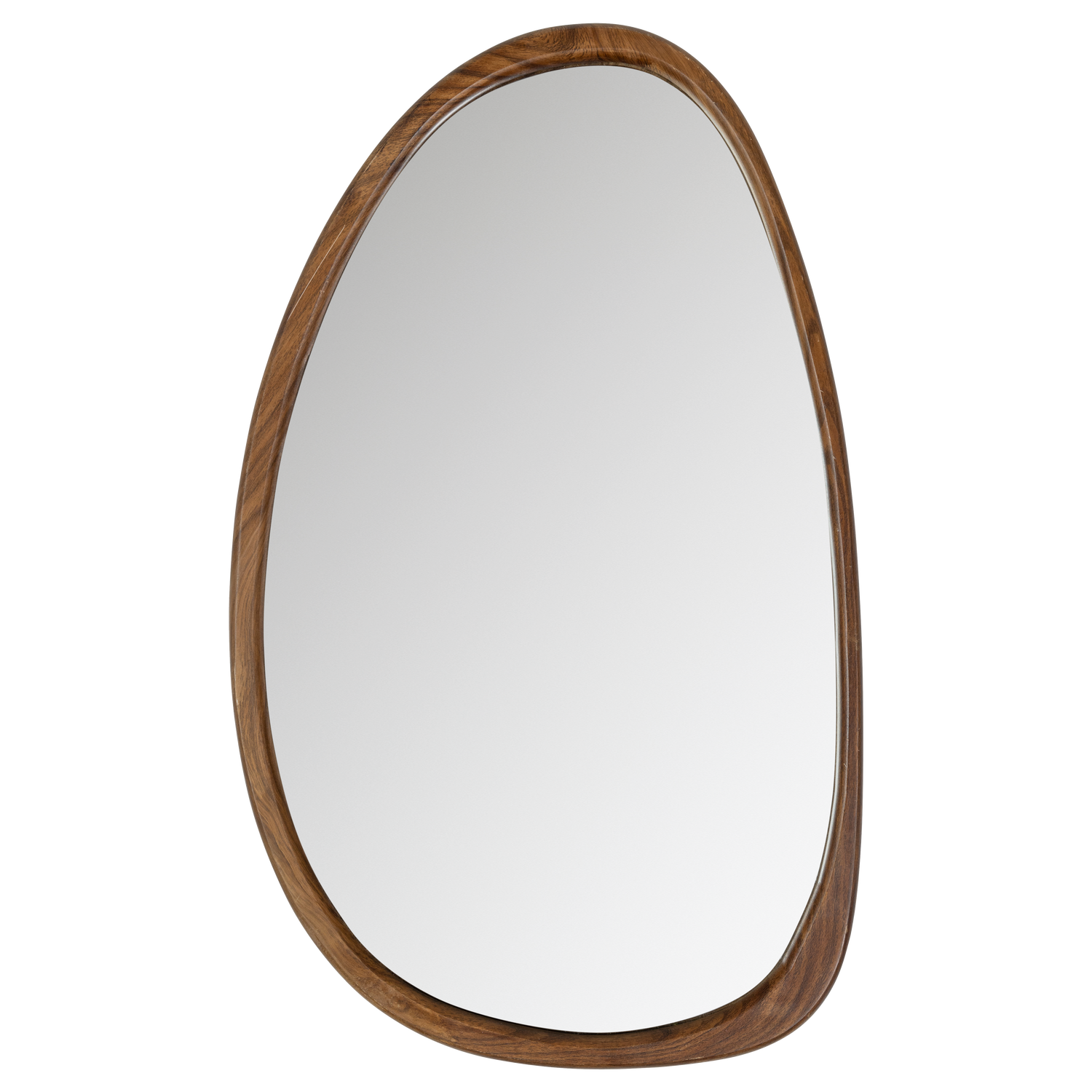 WOOOD spiegel Leif - Hout - Naturel - 64x38x2