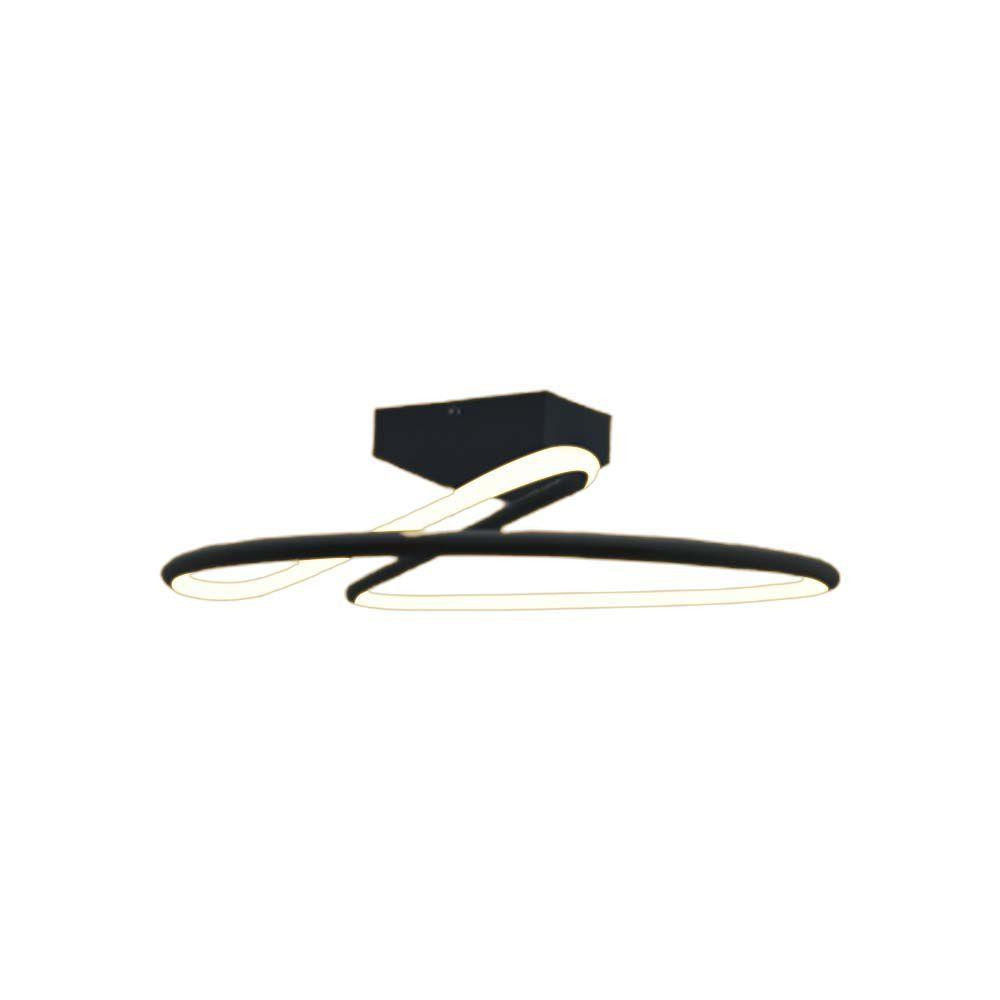 Lampa sufitowa VT-6129 czarna LED 1x20W Neutralna biel 2130lm V-TAC