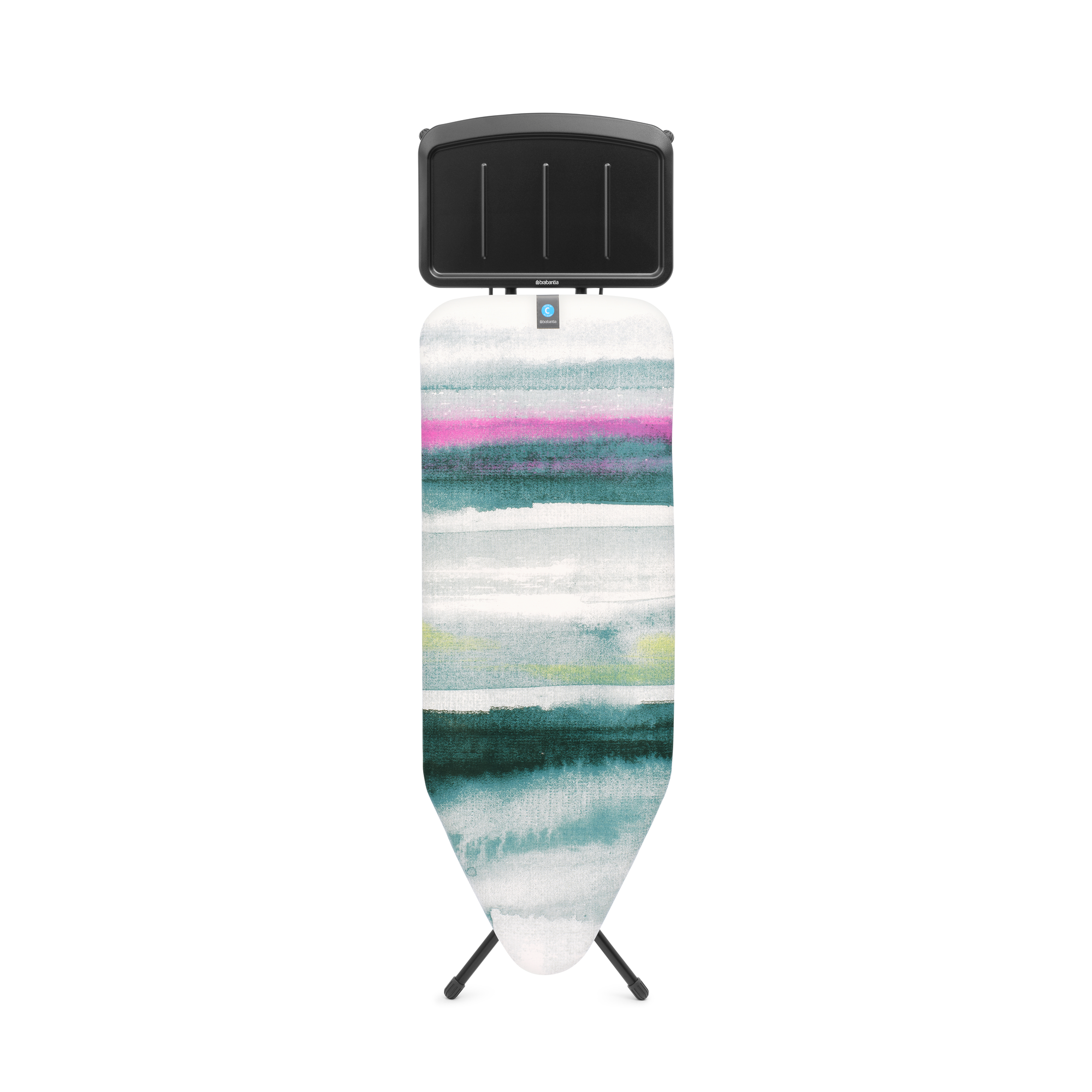 Brabantia Strijkplank C, 124x45 cm, solide stoomunithouder 123986 - Morning Breeze