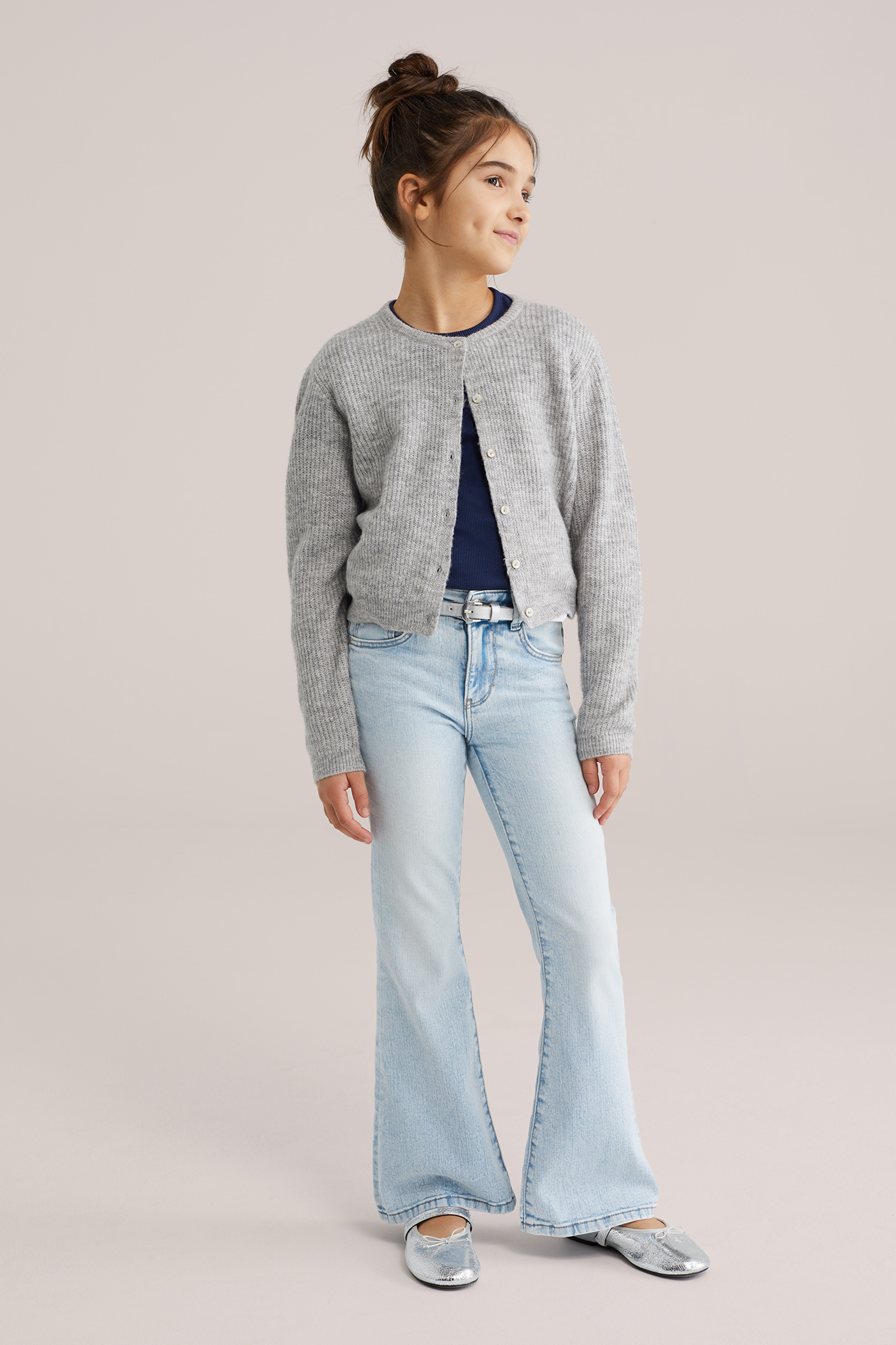 Meisjes flared jeans