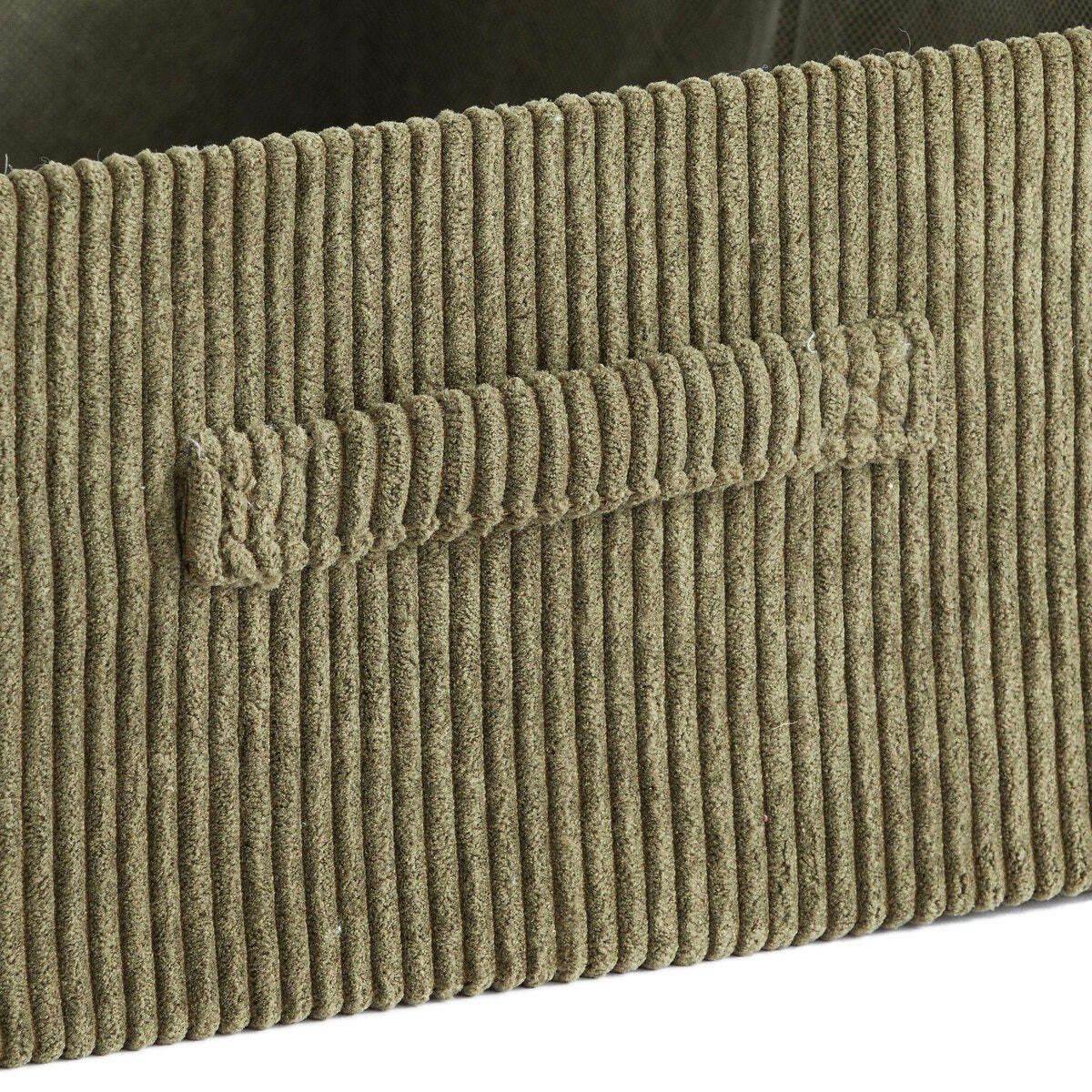 Panier pliable, velours côtelé, Veloudo