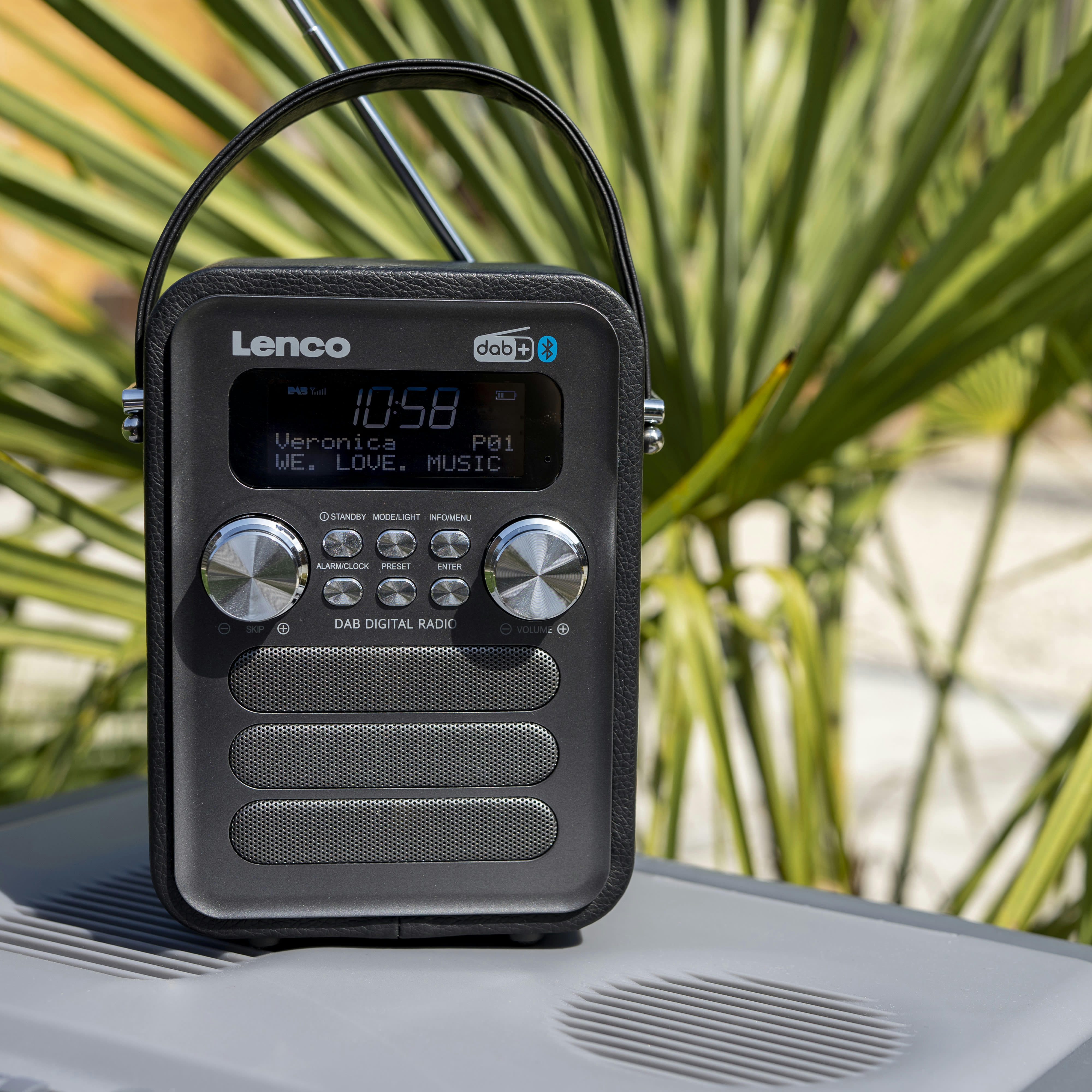 - Radio dab+ fm avec bluetooth noir