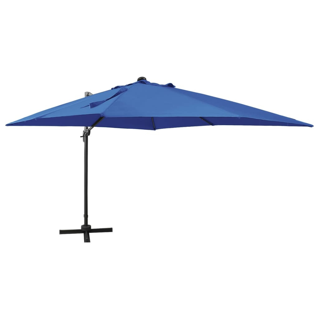 Parasol wiszący NiebieskividaXL