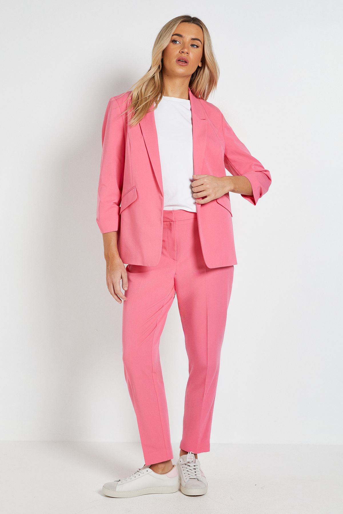 Dorothy Perkins Ruched Sleeve Blazer